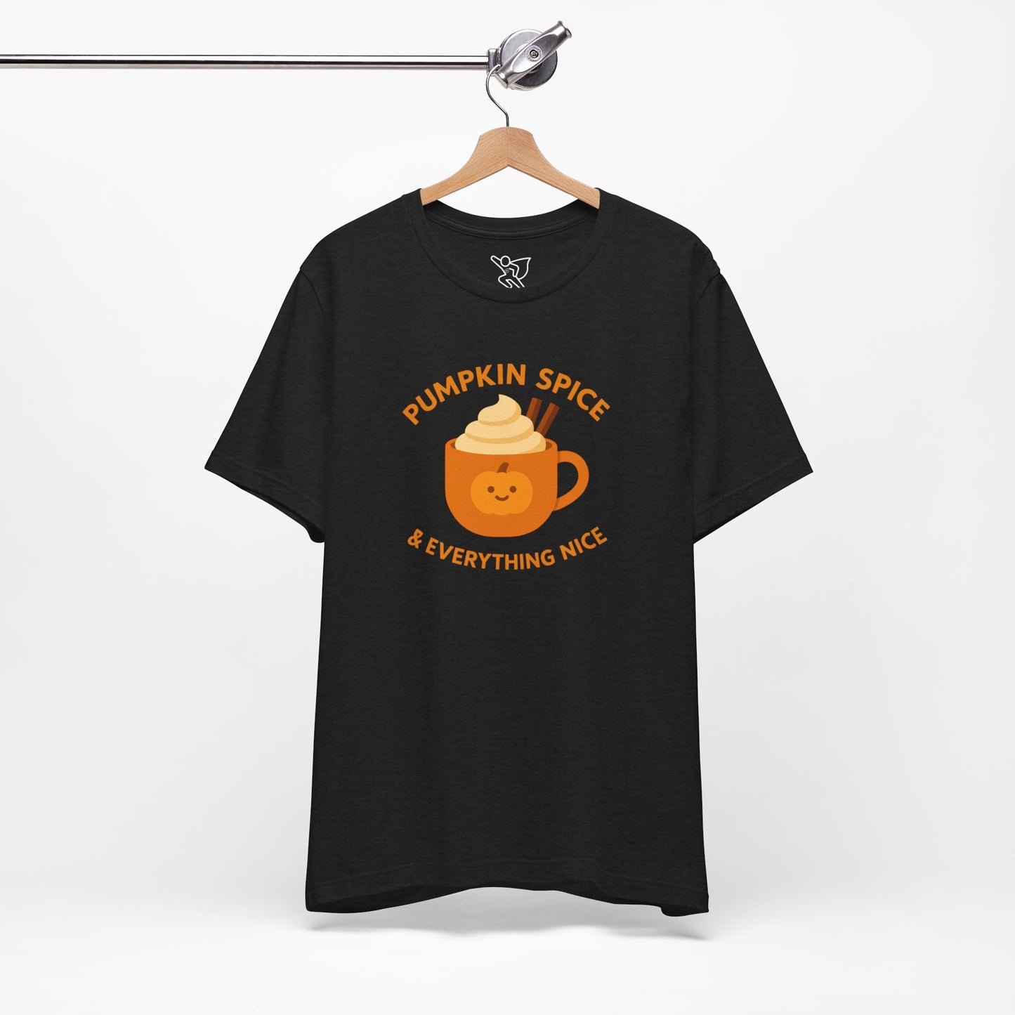 "Pumpkin Spice & Everything Nice" Fall T-Shirt, Autumn Fashion, Cozy Casual Wear, Pumpkin Lovers Gift, Seasonal Apparel