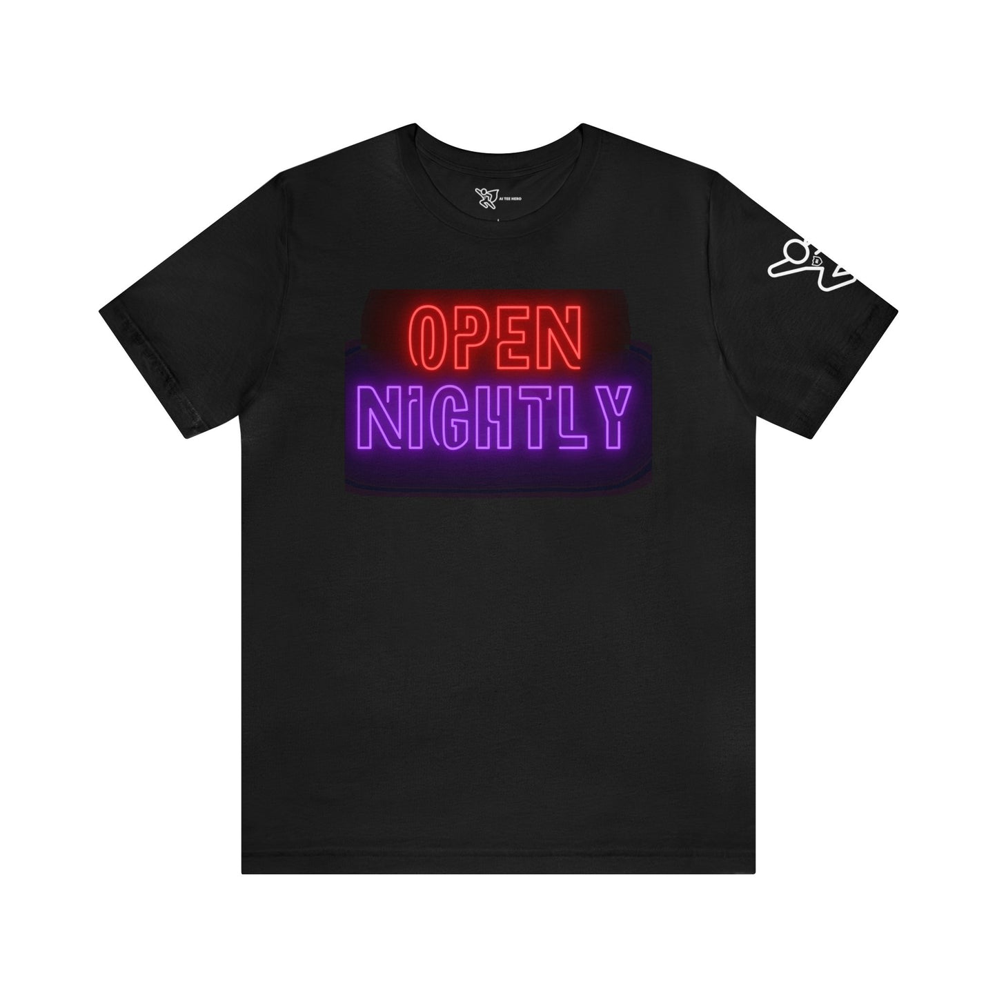 Neon Nightly Unisex Jersey Short Sleeve Graphic Tee