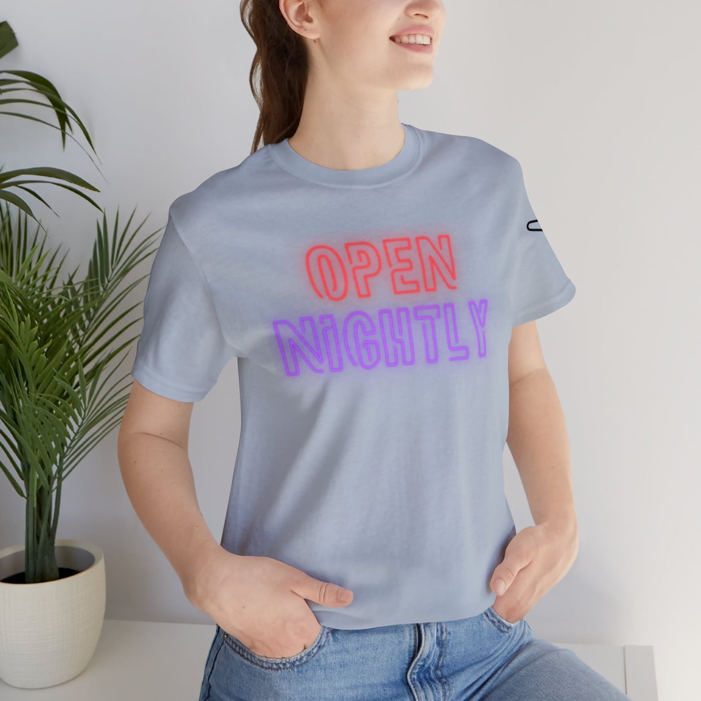 Neon Nightly Unisex Jersey Short Sleeve Graphic Tee
