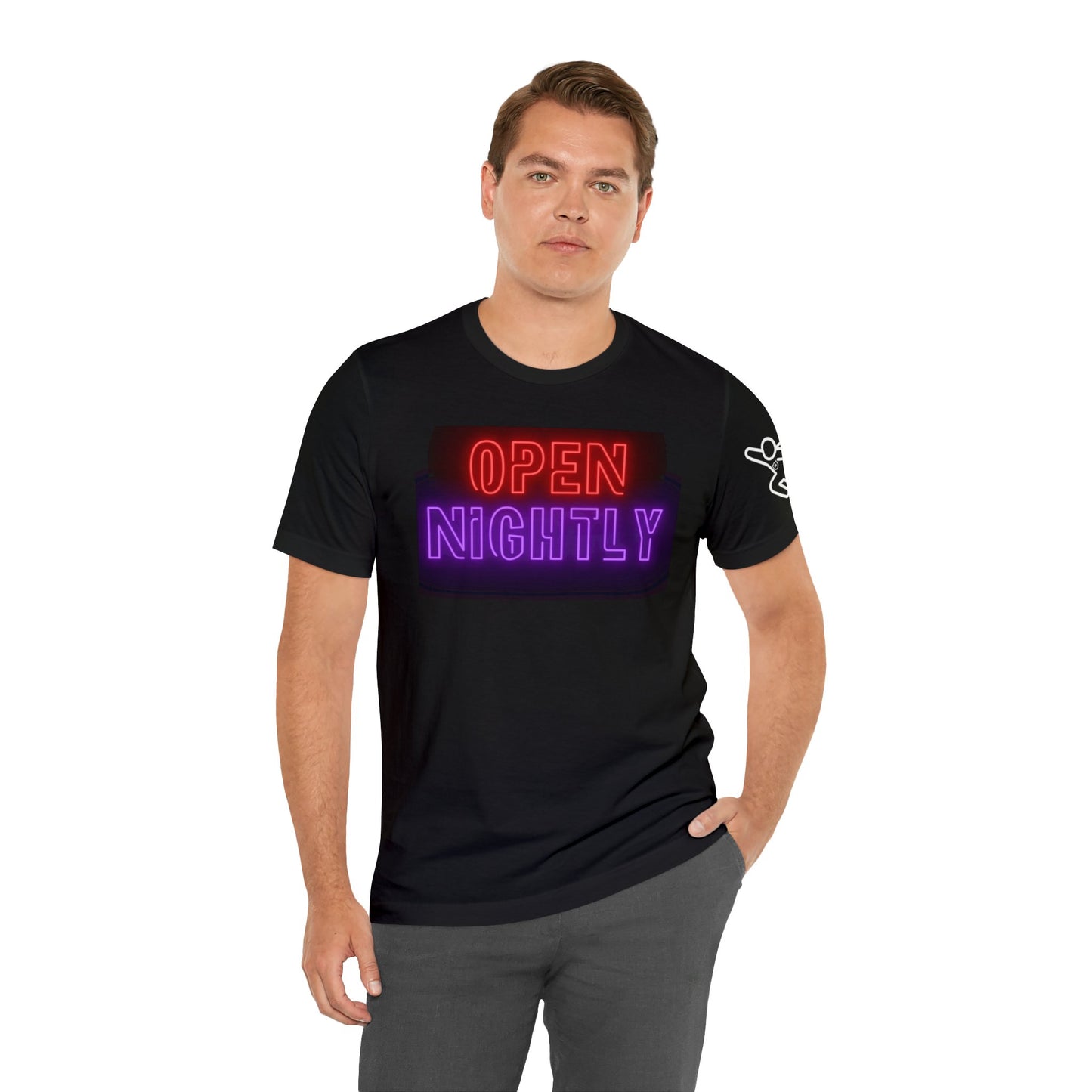 Neon Nightly Unisex Jersey Short Sleeve Graphic Tee