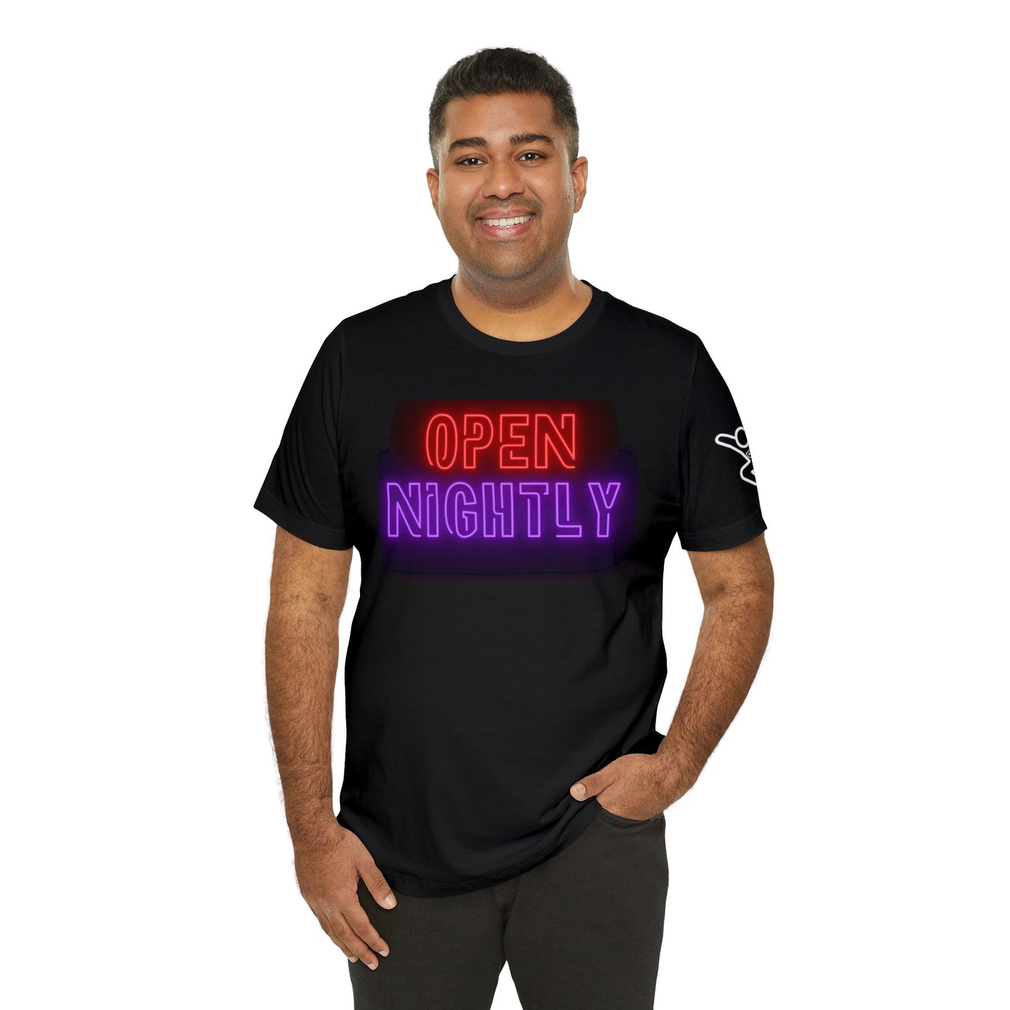 Neon Nightly Unisex Jersey Short Sleeve Tee