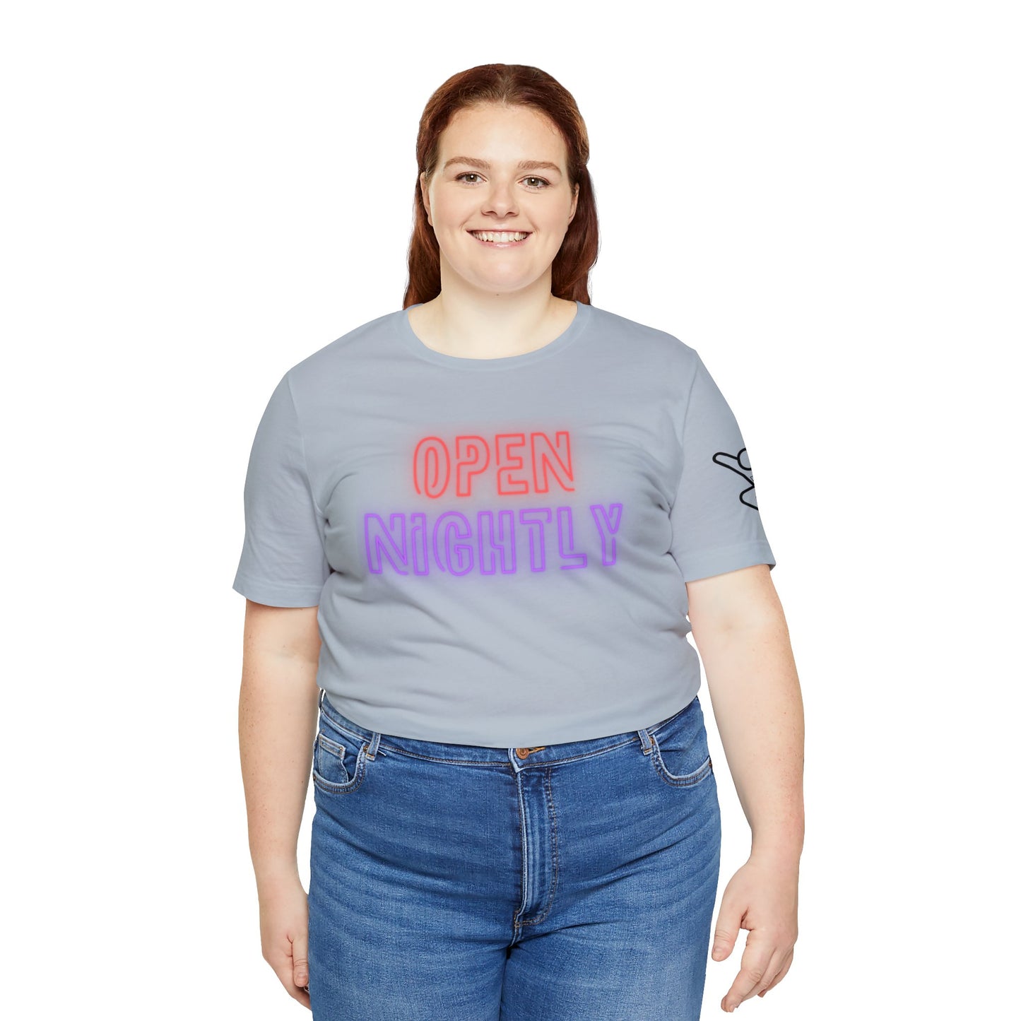 Neon Nightly Unisex Jersey Short Sleeve Graphic Tee