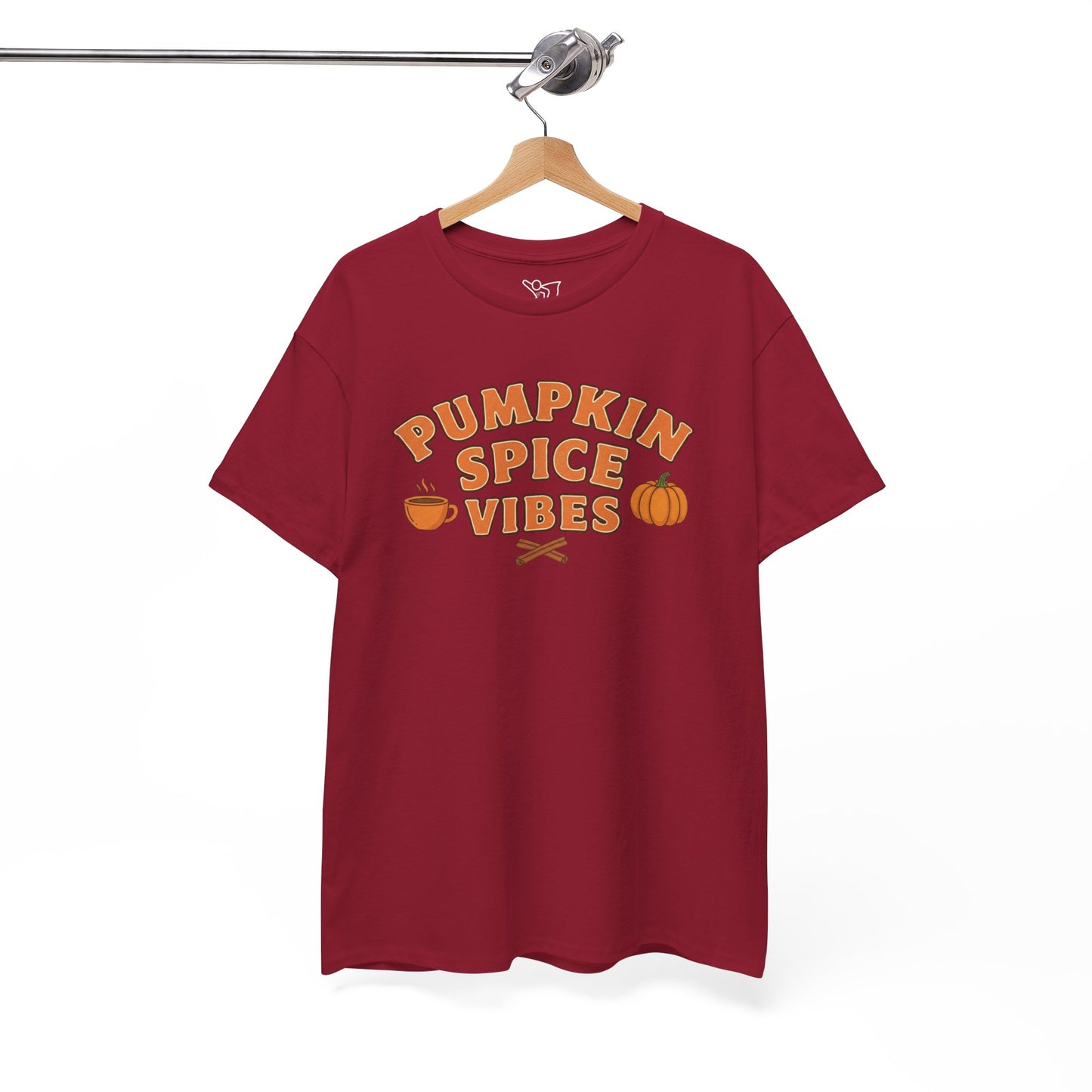 "Pumpkin Spice Vibes" Unisex Autumn T-Shirt for Fall, Cozy Apparel, Pumpkin Lover Gift, Halloween Party Wear