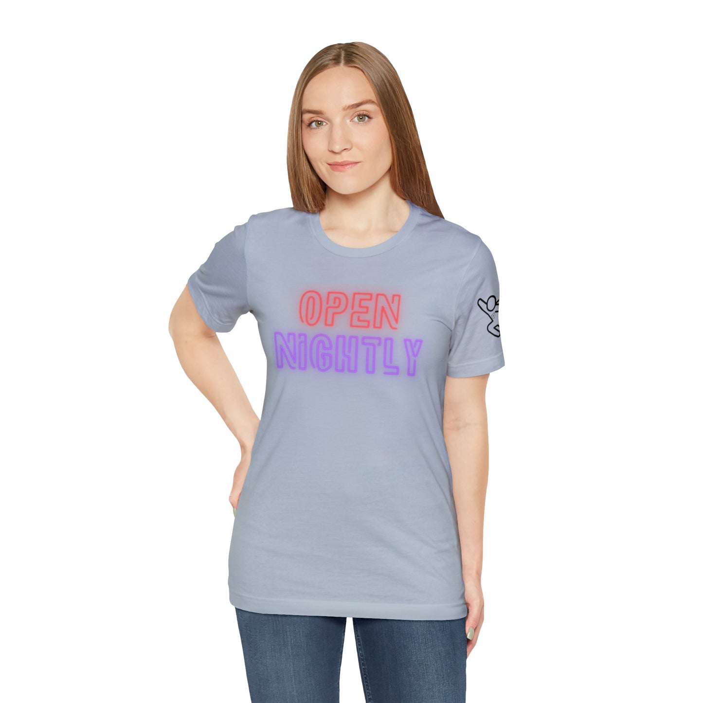 Neon Nightly Unisex Jersey Short Sleeve Graphic Tee