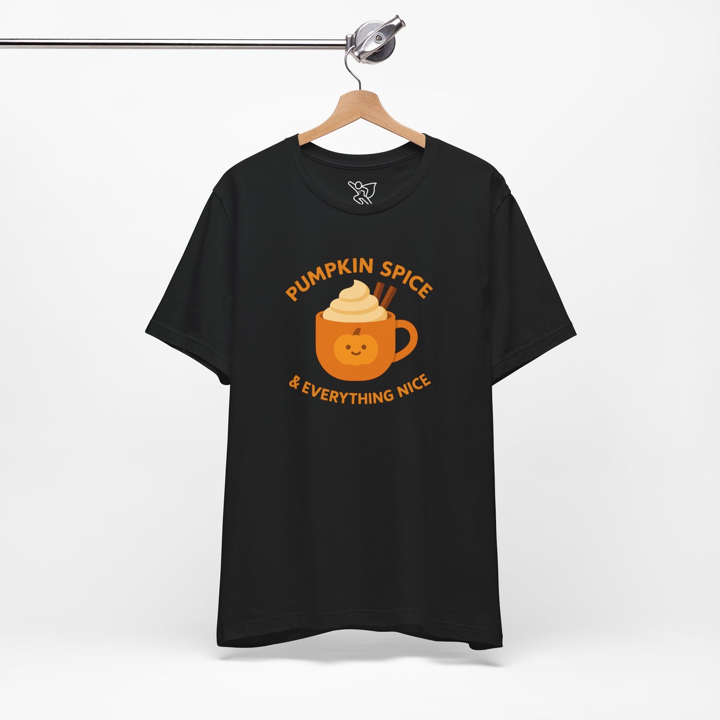 "Pumpkin Spice & Everything Nice" Fall T-Shirt, Autumn Fashion, Cozy Casual Wear, Pumpkin Lovers Gift, Seasonal Apparel
