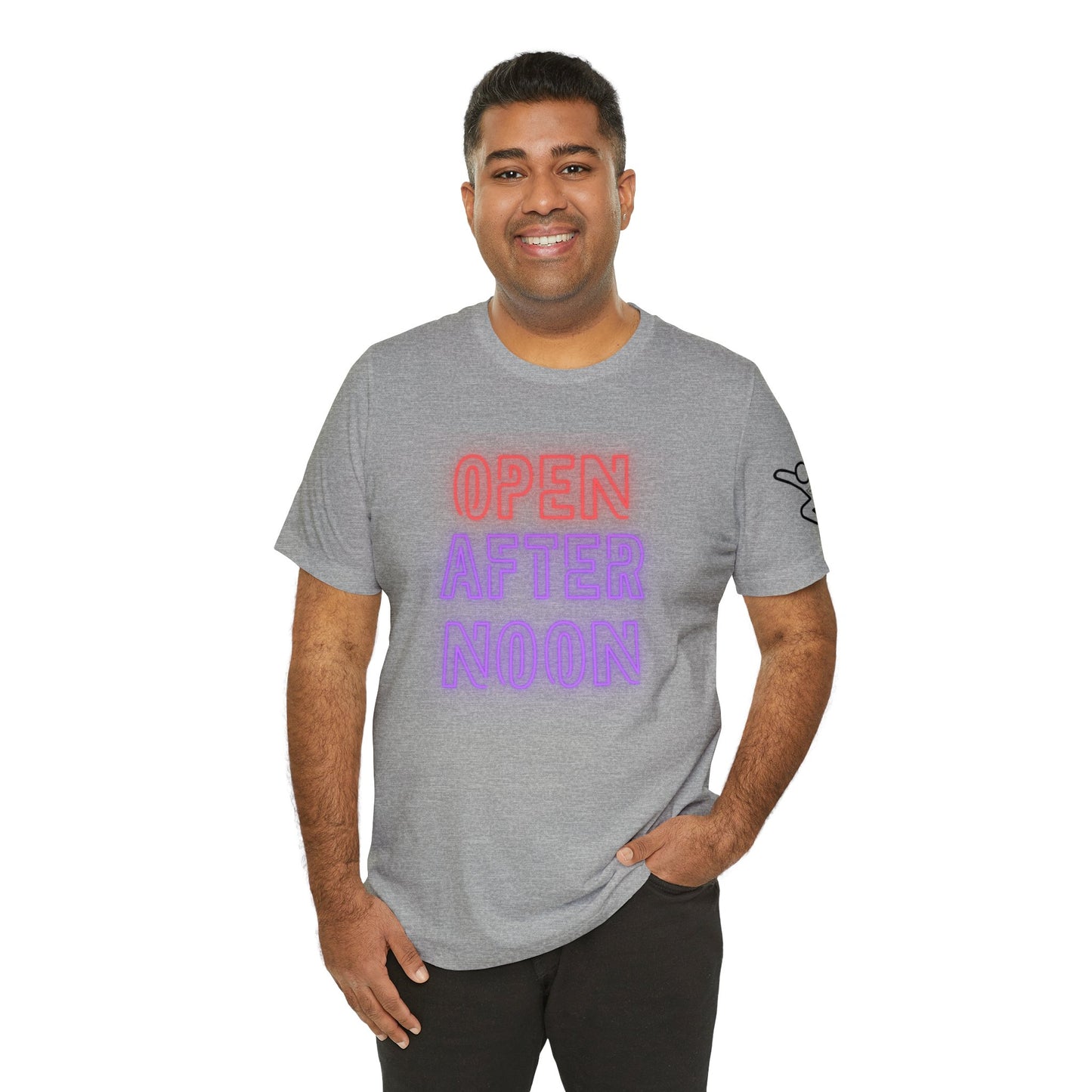 Neon Noon Unisex Jersey Short Sleeve Graphic Tee
