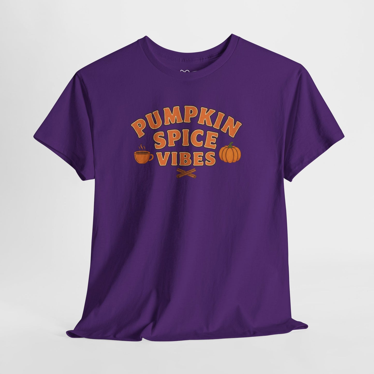 "Pumpkin Spice Vibes" Unisex Autumn T-Shirt for Fall, Cozy Apparel, Pumpkin Lover Gift, Halloween Party Wear