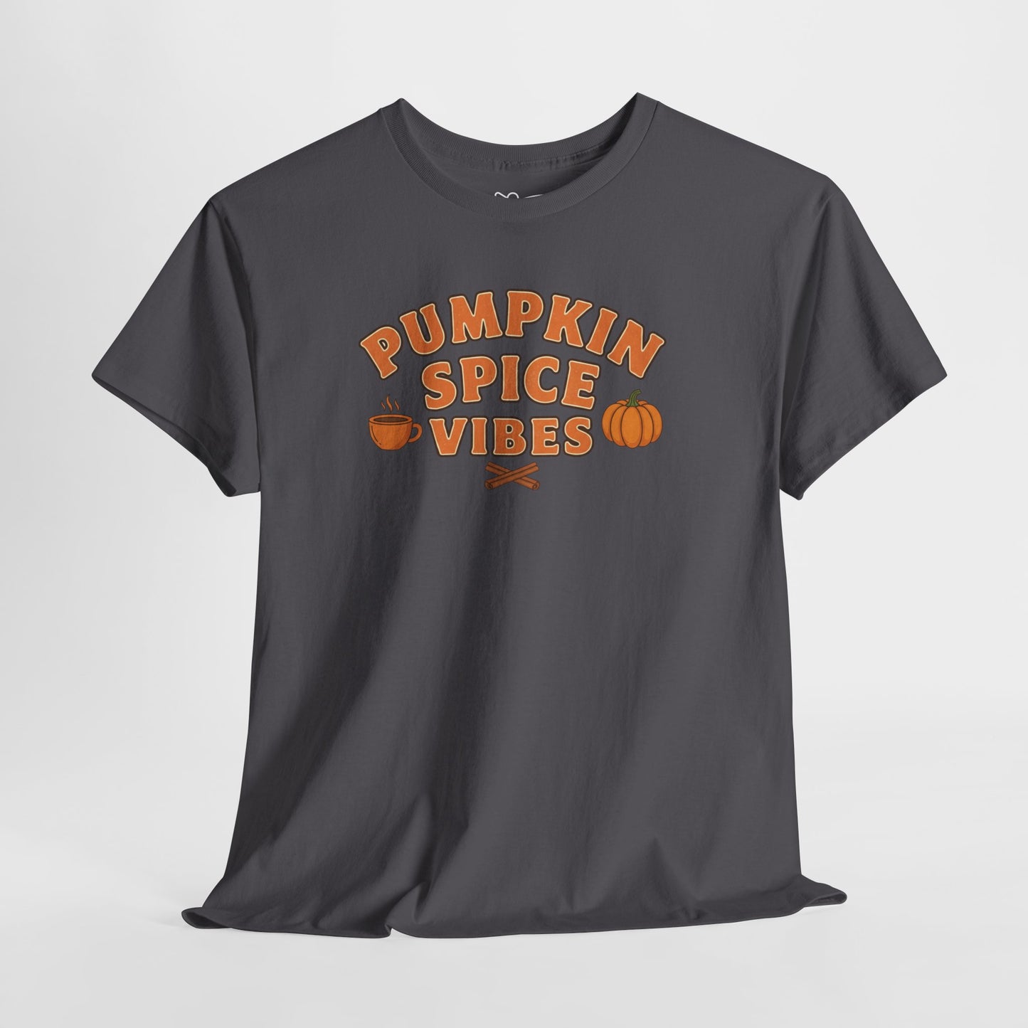 "Pumpkin Spice Vibes" Unisex Autumn T-Shirt for Fall, Cozy Apparel, Pumpkin Lover Gift, Halloween Party Wear