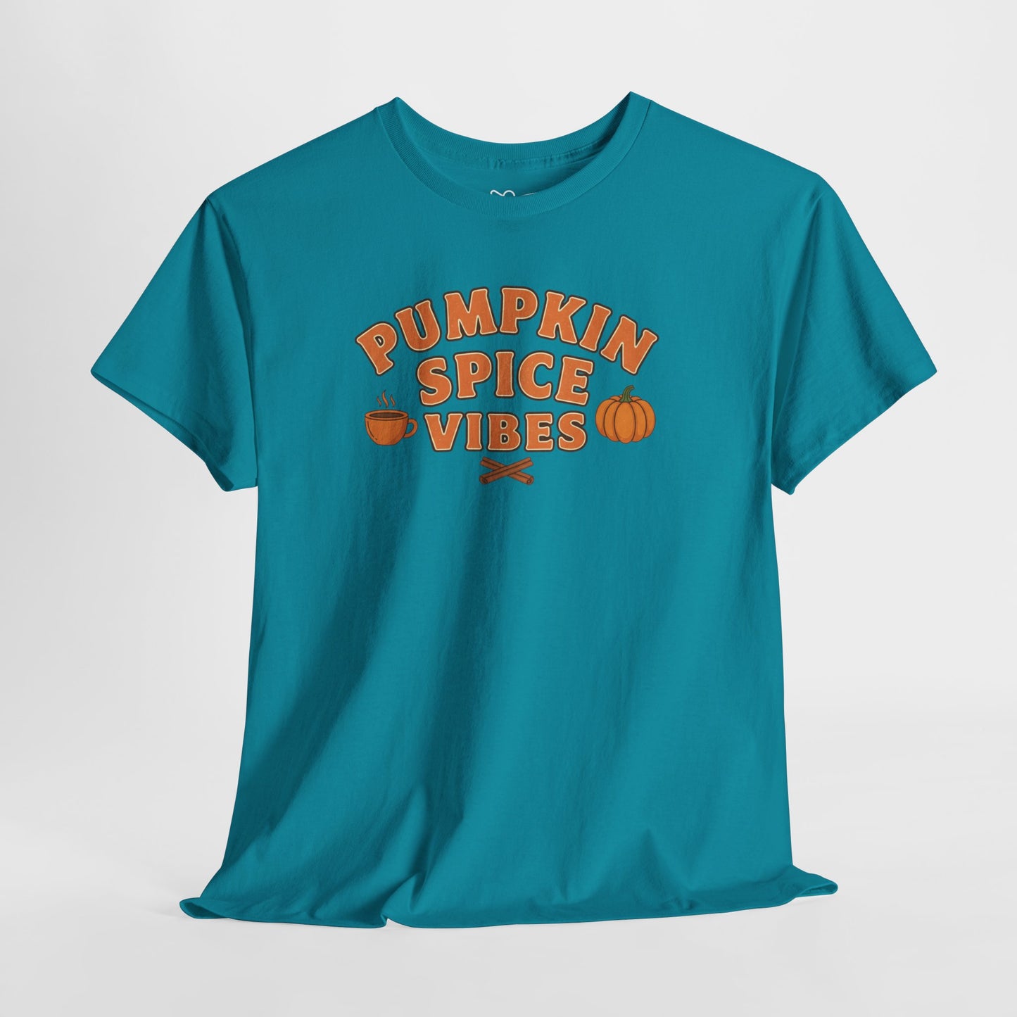 "Pumpkin Spice Vibes" Unisex Autumn T-Shirt for Fall, Cozy Apparel, Pumpkin Lover Gift, Halloween Party Wear