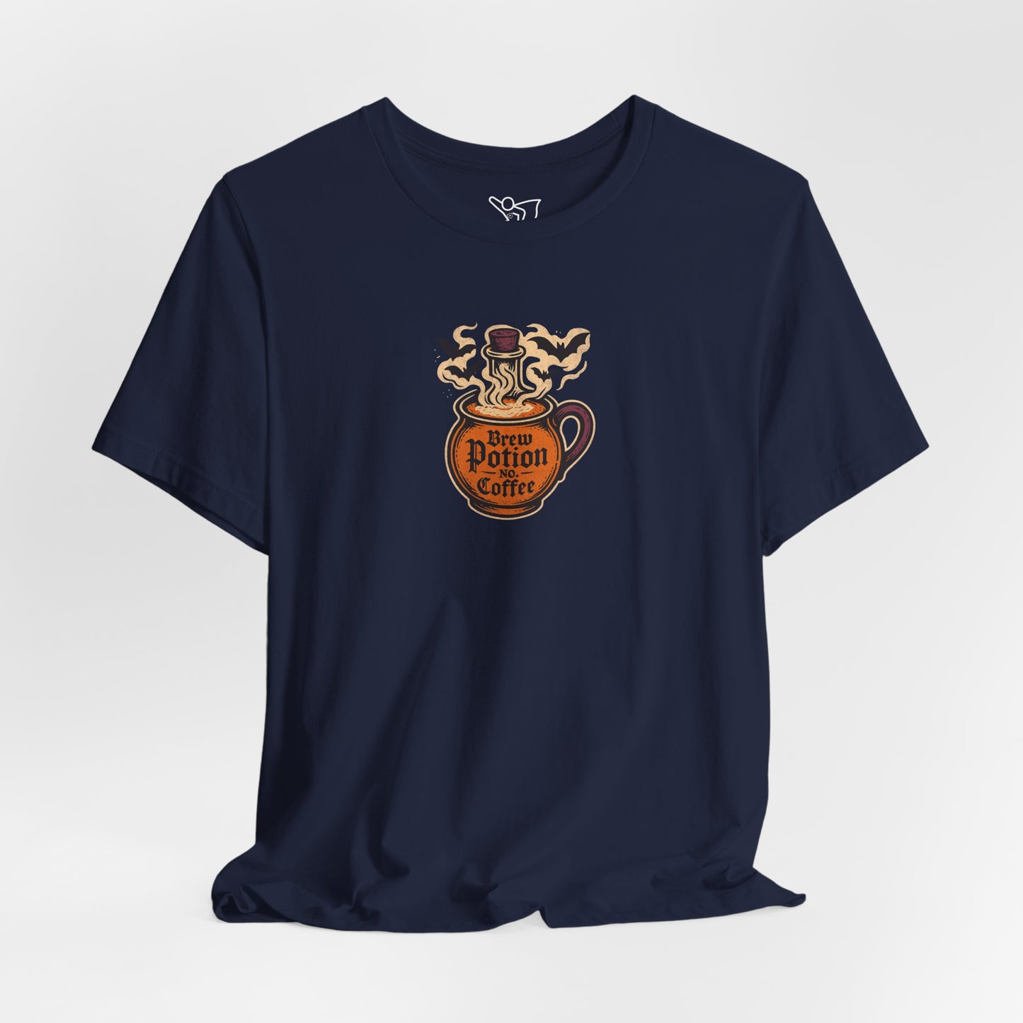 "Coffee Potion" Unisex Tee, Casual Wear, Gift for Coffee Lovers, Magical T-Shirt, Witchy Apparel, Coffee Enthusiast Presents
