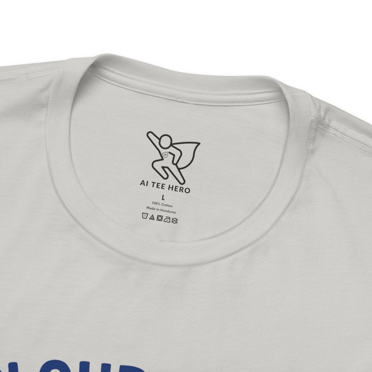 "Cloud Nine Calm" Relaxed Unisex Jersey Short Sleeve T-Shirt, Gift for Mindfulness, Cozy Fashion, Casual Wear, Relaxation Outfit - CW1 MINDSet Collection - AI Tee Hero