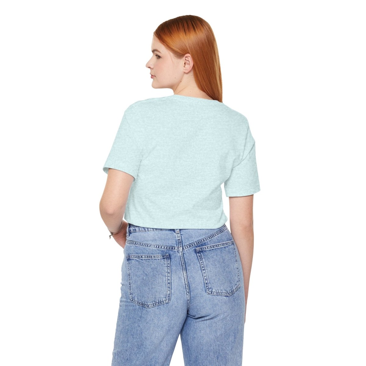 "Cloud Nine Calm" Relaxed Unisex Jersey Short Sleeve T-Shirt, Gift for Mindfulness, Cozy Fashion, Casual Wear, Relaxation Outfit - CW1 MINDSet Collection - AI Tee Hero