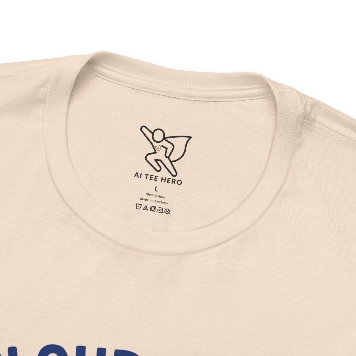 "Cloud Nine Calm" Relaxed Unisex Jersey Short Sleeve T-Shirt, Gift for Mindfulness, Cozy Fashion, Casual Wear, Relaxation Outfit - CW1 MINDSet Collection - AI Tee Hero
