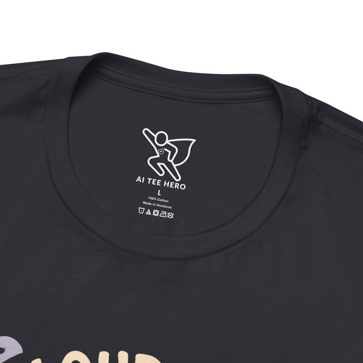 "Cloud Nine Calm" Relaxed Unisex Jersey Short Sleeve T-Shirt, Gift for Mindfulness, Cozy Fashion, Casual Wear, Relaxation Outfit - CW2 MINDSet Collection - AI Tee Hero