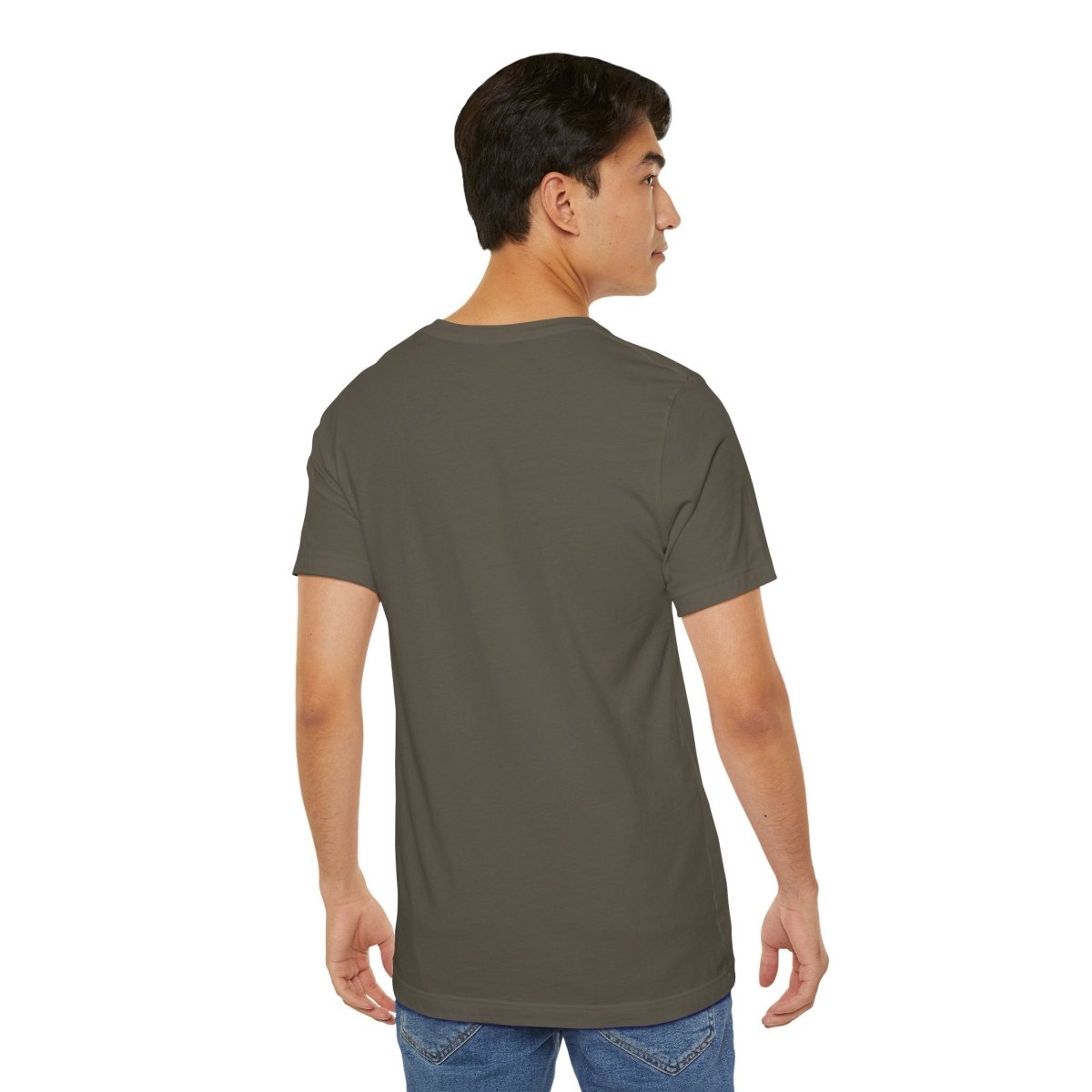 "Cloud Nine Calm" Relaxed Unisex Jersey Short Sleeve T-Shirt, Gift for Mindfulness, Cozy Fashion, Casual Wear, Relaxation Outfit - CW2 MINDSet Collection - AI Tee Hero