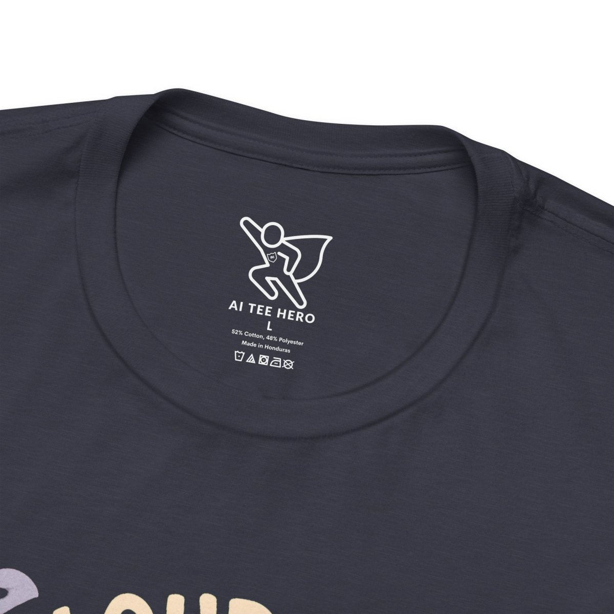 "Cloud Nine Calm" Relaxed Unisex Jersey Short Sleeve T-Shirt, Gift for Mindfulness, Cozy Fashion, Casual Wear, Relaxation Outfit - CW2 MINDSet Collection - AI Tee Hero