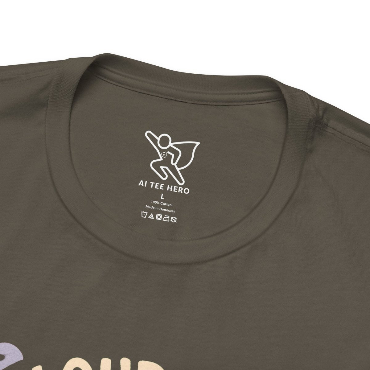"Cloud Nine Calm" Relaxed Unisex Jersey Short Sleeve T-Shirt, Gift for Mindfulness, Cozy Fashion, Casual Wear, Relaxation Outfit - CW2 MINDSet Collection - AI Tee Hero