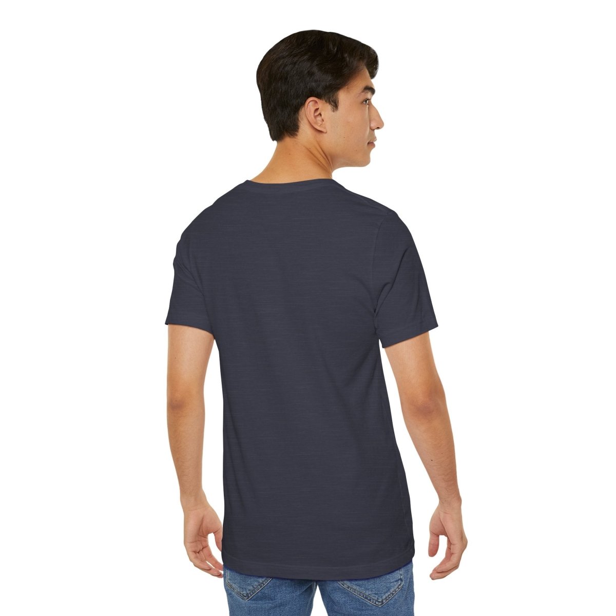 "Cloud Nine Calm" Relaxed Unisex Jersey Short Sleeve T-Shirt, Gift for Mindfulness, Cozy Fashion, Casual Wear, Relaxation Outfit - CW2 MINDSet Collection - AI Tee Hero