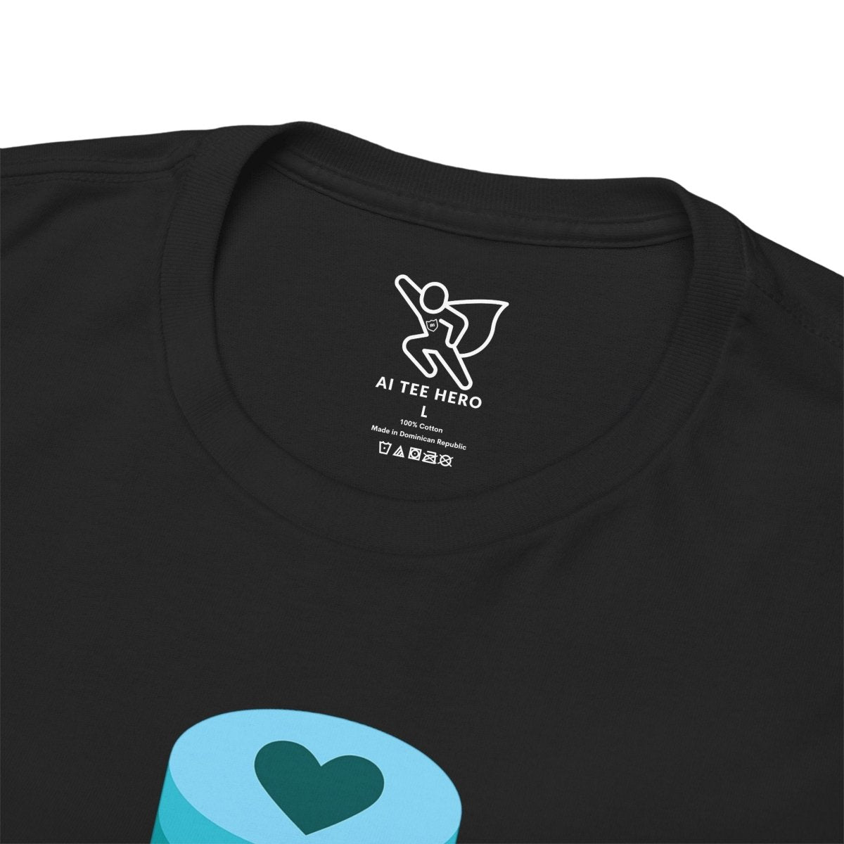 "Data is My Love Language" CW - 4 Casual Unisex Cotton T-Shirt, Tech Enthusiast Gift, Cute Data Lover Apparel, Geeky Gift for Him Her - AI Tee Hero