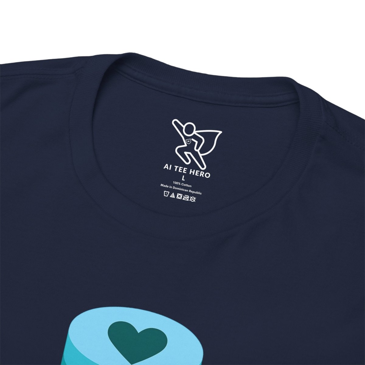 "Data is My Love Language" CW - 4 Casual Unisex Cotton T-Shirt, Tech Enthusiast Gift, Cute Data Lover Apparel, Geeky Gift for Him Her - AI Tee Hero