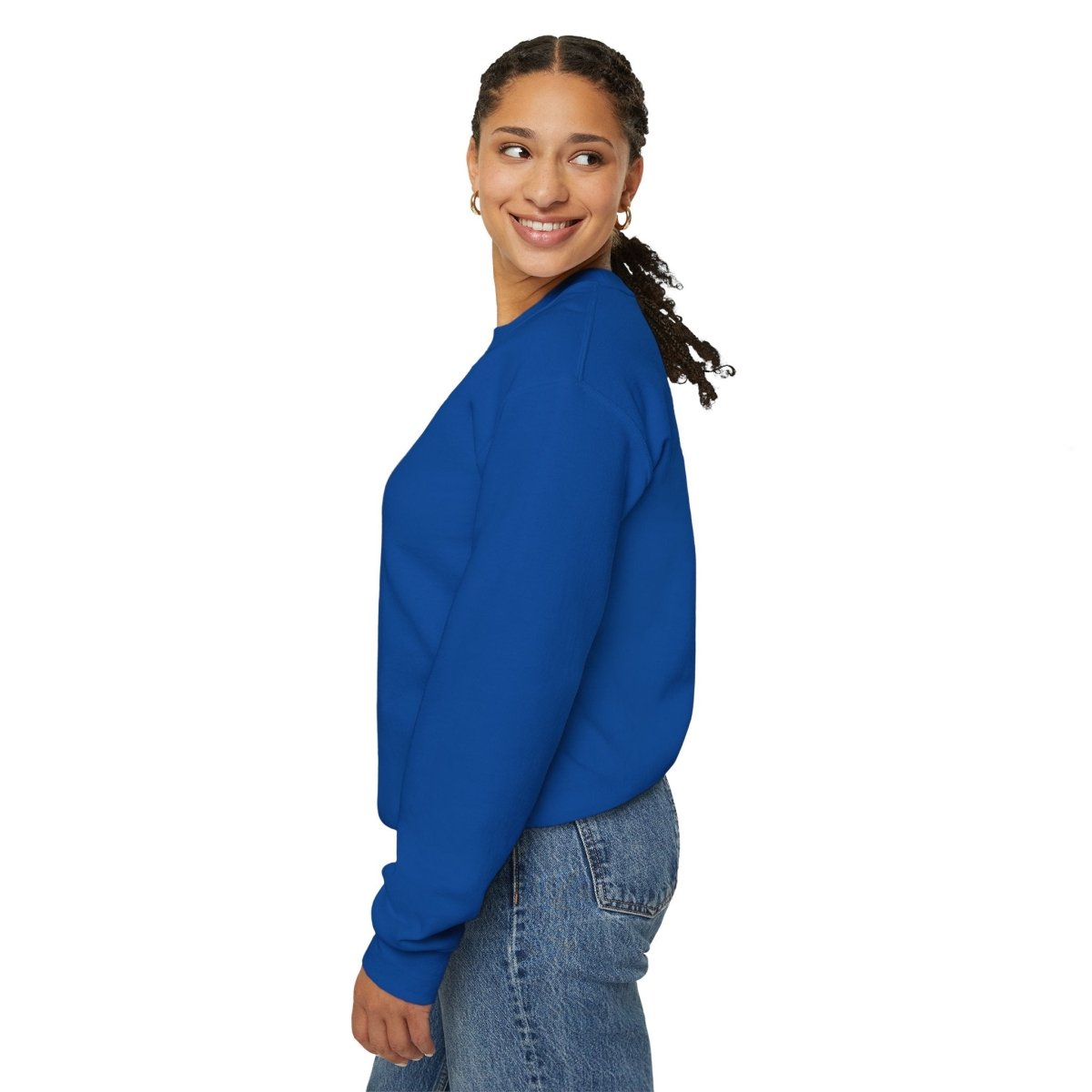 "Data is My Love Language" Sweatshirt - Unisex Crewneck for Tech Lovers, Casual Wear, Gift for Data Enthusiasts, Funny Programming Apparel - AI Tee Hero