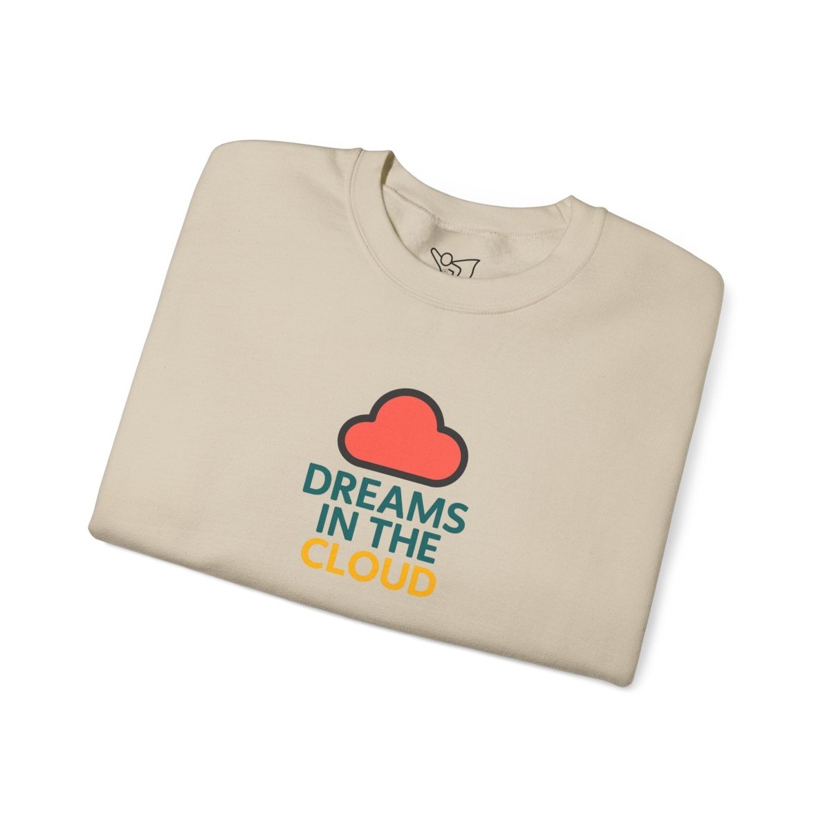 "Dreams in the Cloud" Sweatshirt, Cozy Unisex Crewneck, Comfortable Gift for Dreamers, Everyday Wear, Casual Style - AI Tee Hero