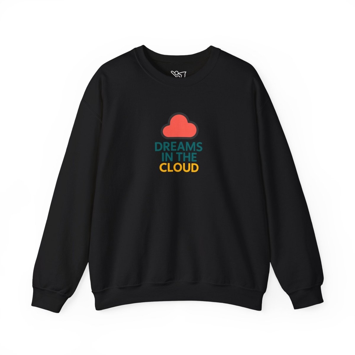 "Dreams in the Cloud" Sweatshirt, Cozy Unisex Crewneck, Comfortable Gift for Dreamers, Everyday Wear, Casual Style - AI Tee Hero