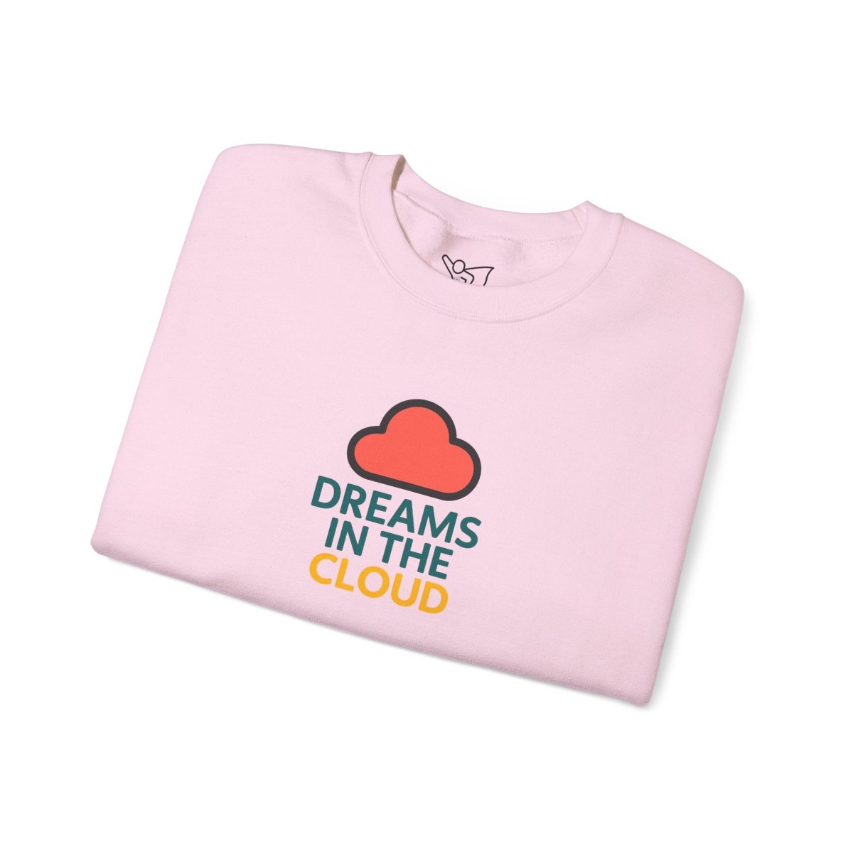 "Dreams in the Cloud" Sweatshirt, Cozy Unisex Crewneck, Comfortable Gift for Dreamers, Everyday Wear, Casual Style - AI Tee Hero