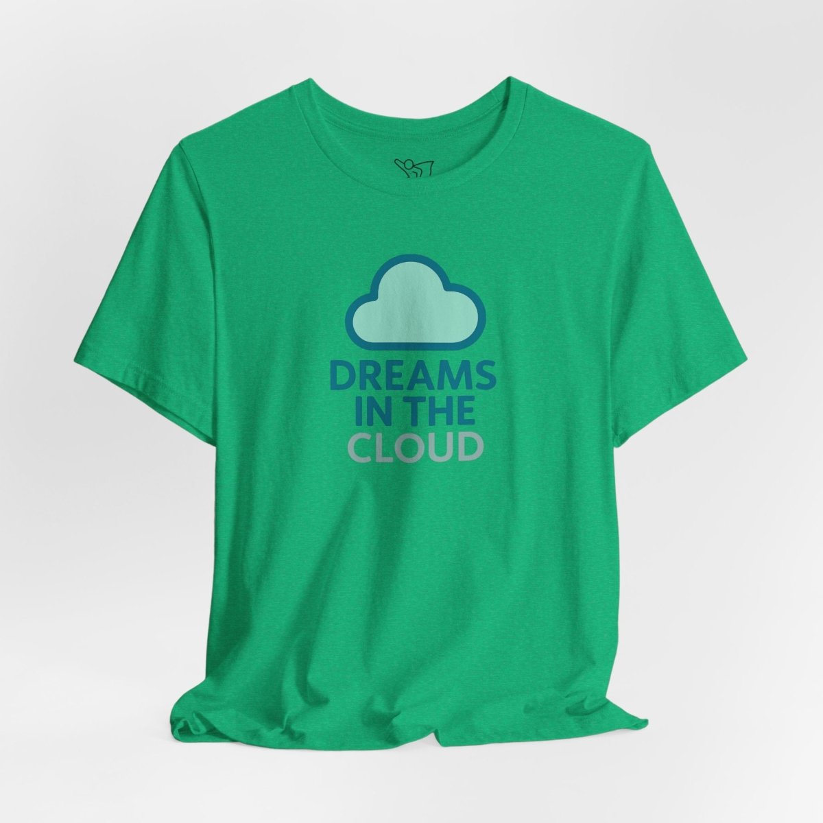 "Dreams in the Cloud" Unisex Tee, Cozy Cloud T-Shirt, Motivational Short Sleeve Shirt, Birthday Gift, Dreamy Casual Wear - AI Tee Hero