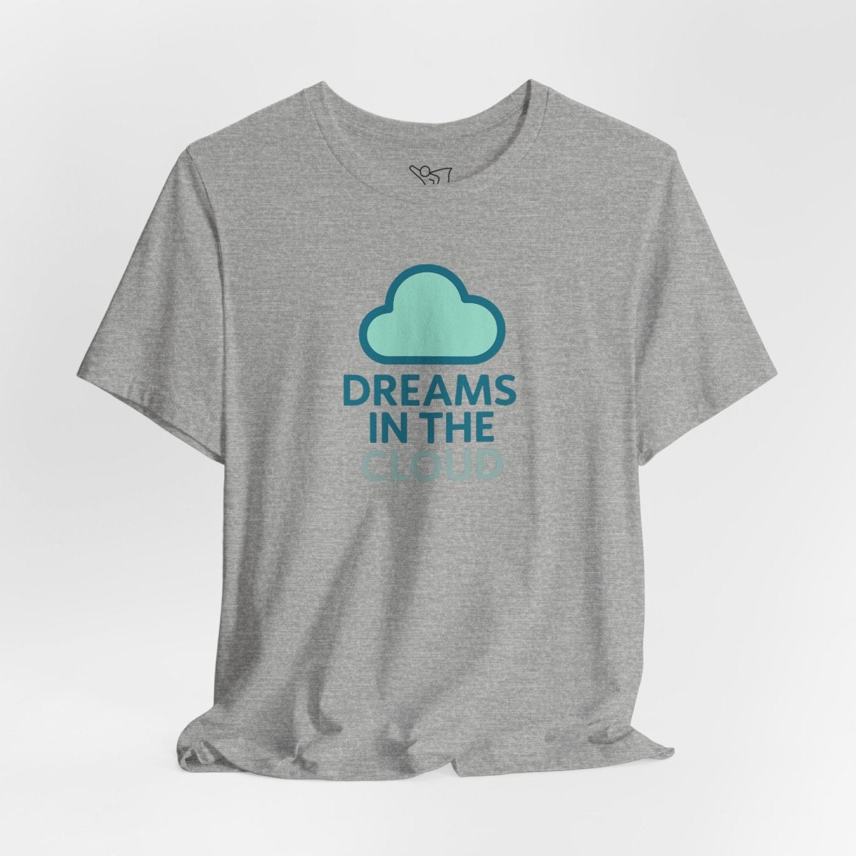 "Dreams in the Cloud" Unisex Tee, Cozy Cloud T-Shirt, Motivational Short Sleeve Shirt, Birthday Gift, Dreamy Casual Wear - AI Tee Hero