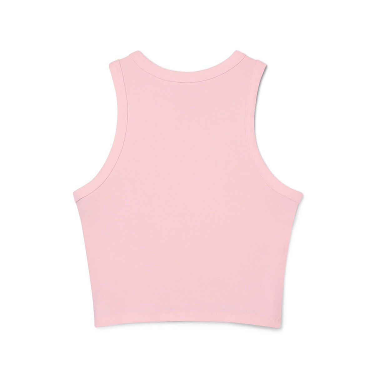 "Gym Hair, Don't Care" Stylish Women's Micro Rib Racer Tank Top for Gym Lovers, Perfect for Workouts, Fitness Gifts, Activewear, and Casual Outfits MINDSet - AI Tee Hero