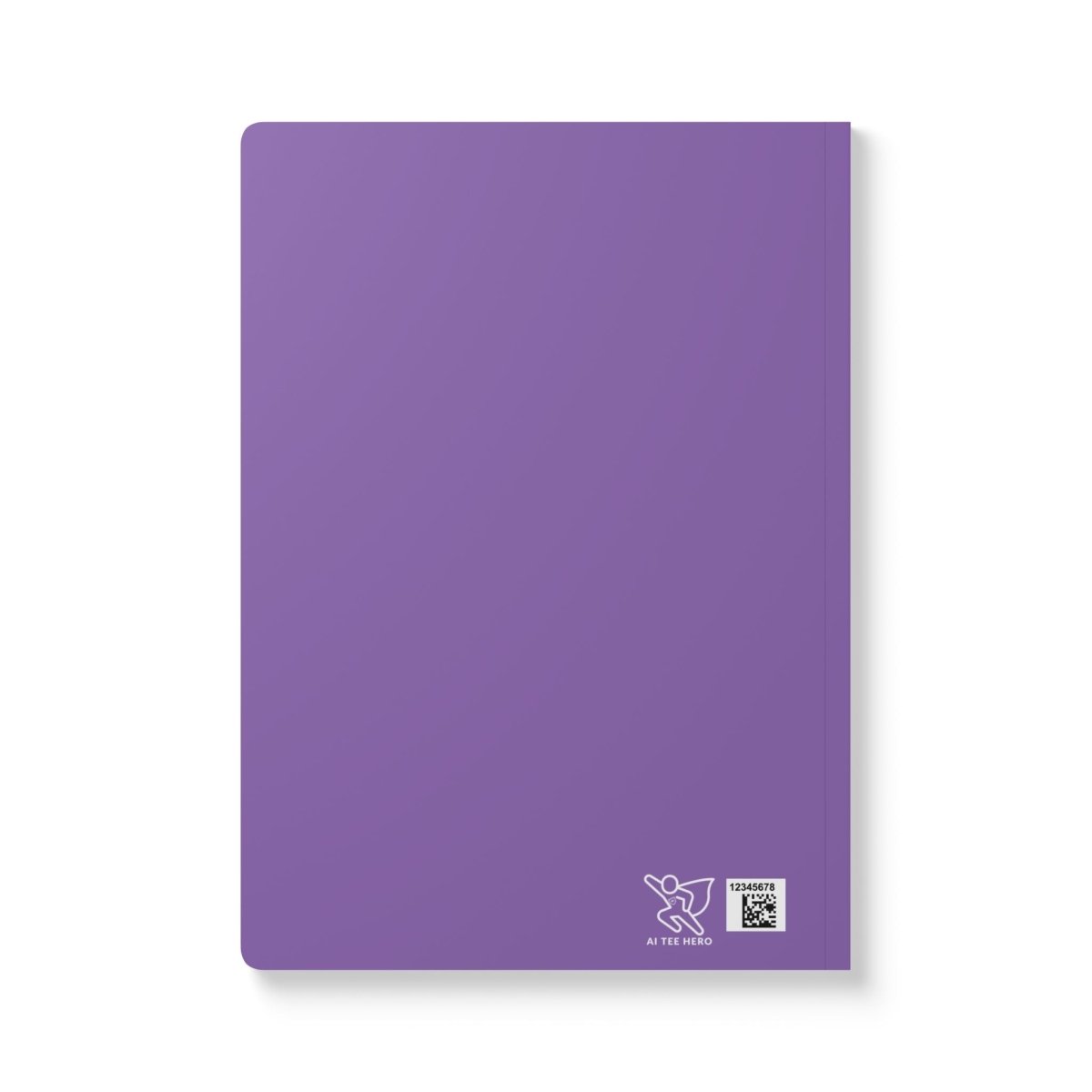 "Idea.exe Running" Tech - Inspired Softcover Journal for Creative Minds, Idea Journal, Writing Notebook, Gift for Students, Purple Notepad, Office Supplies - AI Tee Hero
