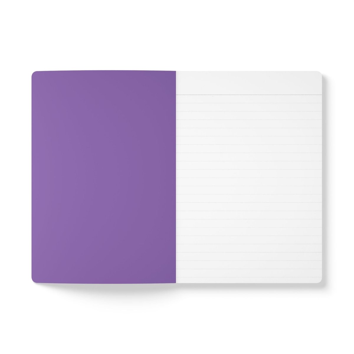 "Idea.exe Running" Tech - Inspired Softcover Journal for Creative Minds, Idea Journal, Writing Notebook, Gift for Students, Purple Notepad, Office Supplies - AI Tee Hero