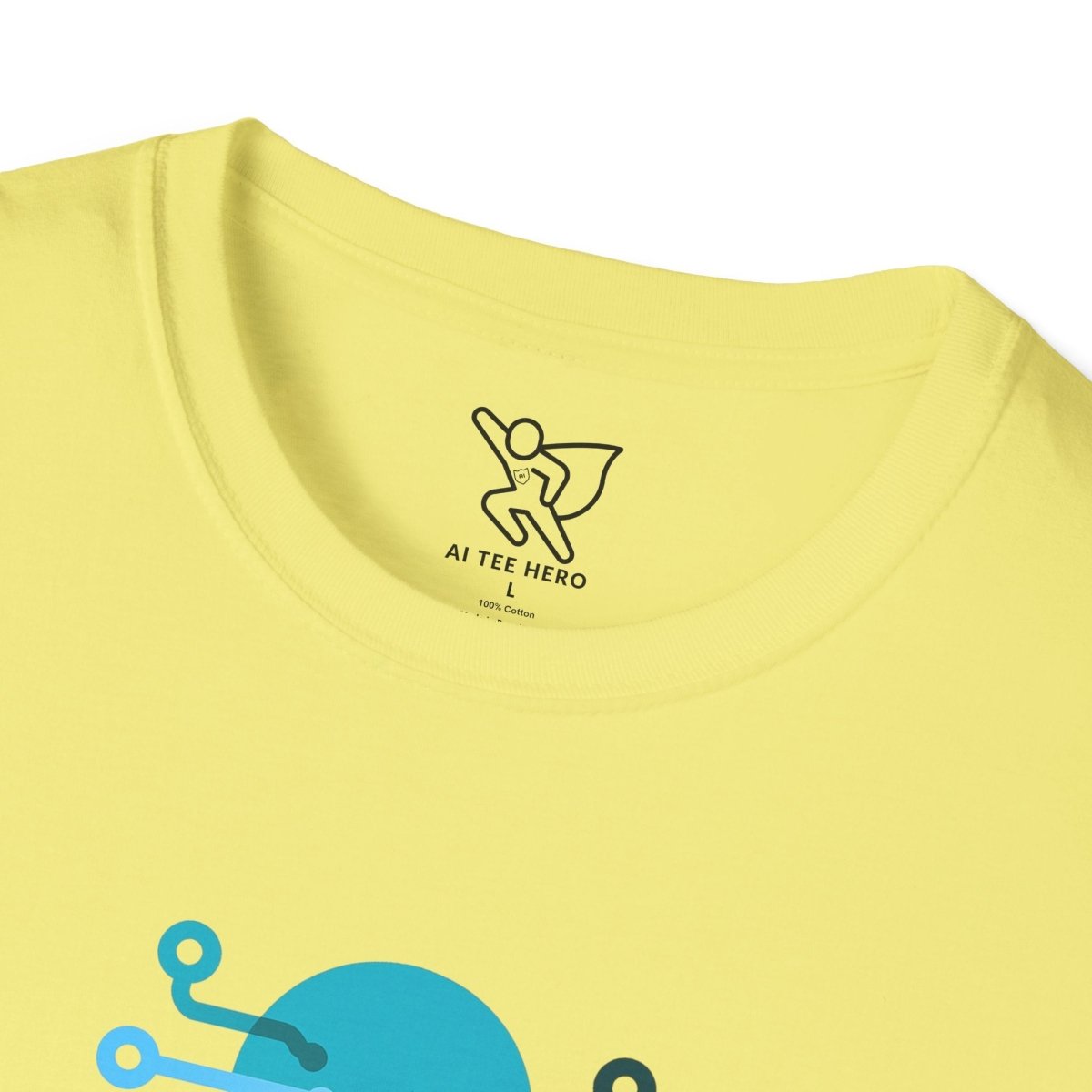 "Idea.exe Running" Tech - Inspired Unisex Softstyle T-Shirt, Geek Humor Tee, Casual Everyday Wear, Gift for Programmers, Unique Tech Gifts, Funny Coding Shirt CW - 1 Teal - AI Tee Hero