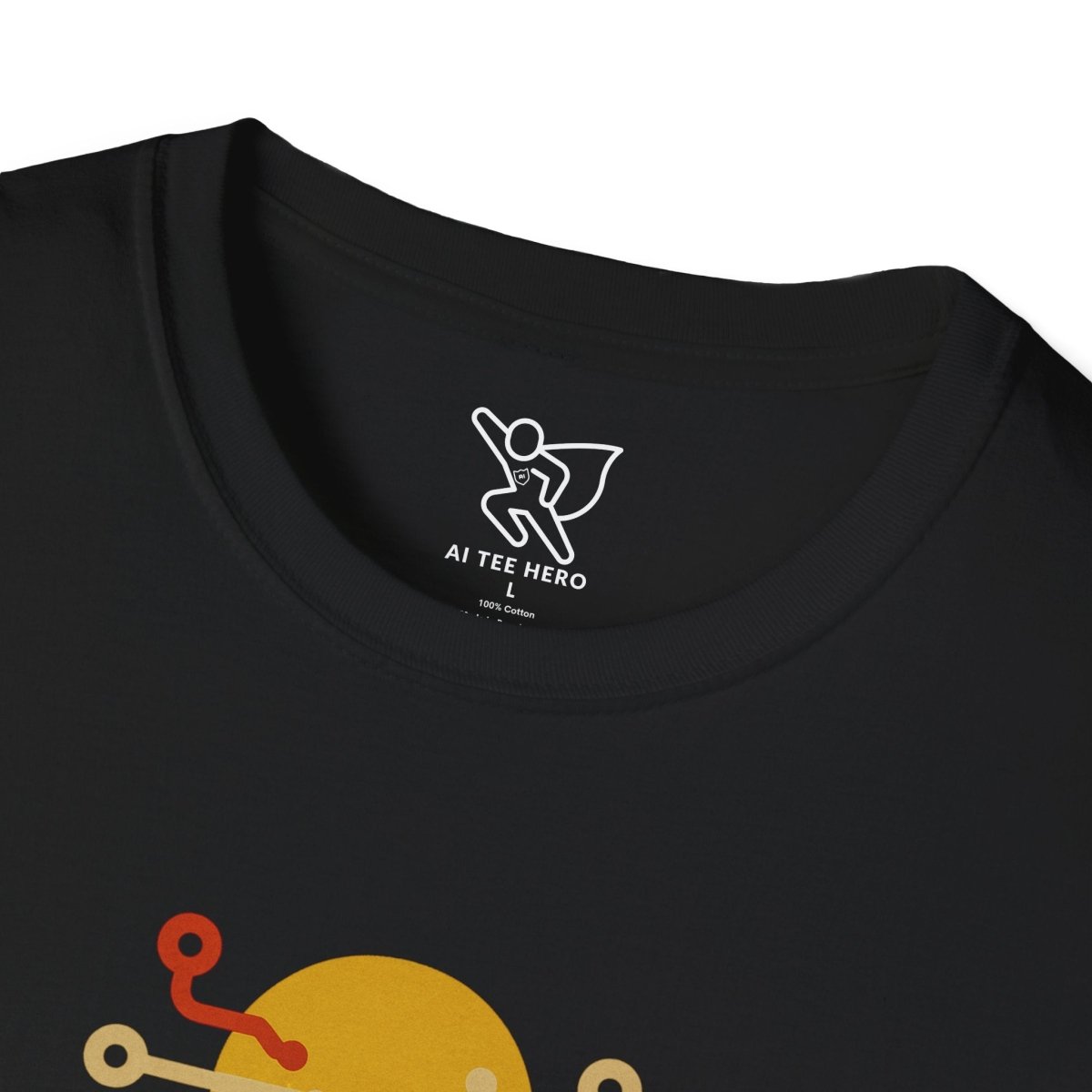 "Idea.exe Running" Tech - Inspired Unisex Softstyle T-Shirt, Geek Humor Tee, Casual Everyday Wear, Gift for Programmers, Unique Tech Gifts, Funny Coding Shirt CW - 2 Yellow Orange - AI Tee Hero