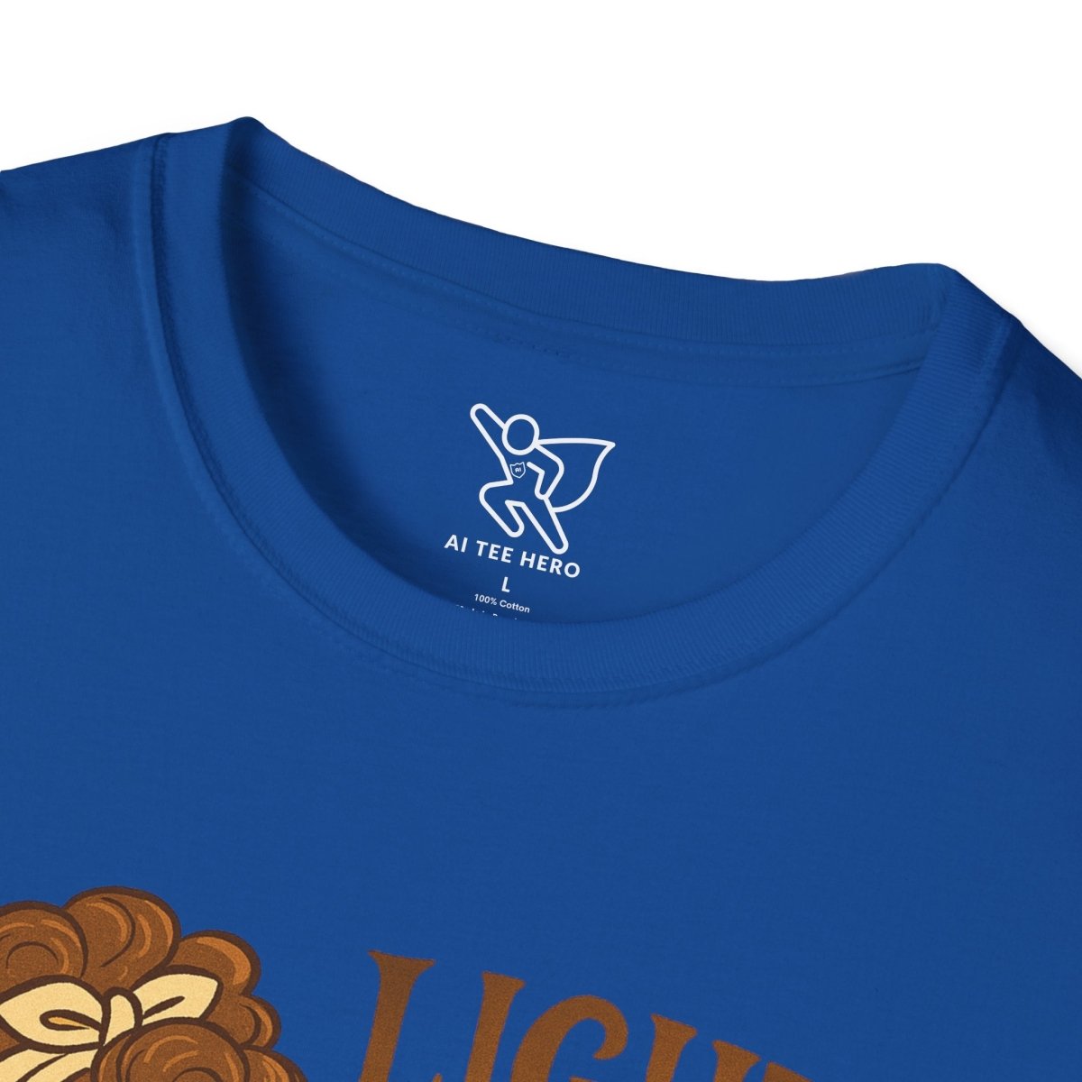 "Light the Calm" Relaxation Tee, Self - Care Apparel, Mindfulness Gift, Cozy Unisex T-Shirt - MINDSet Collection - AI Tee Hero