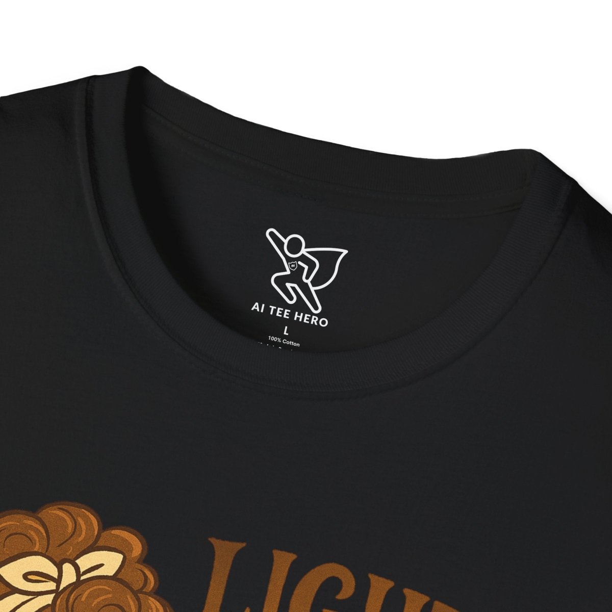 "Light the Calm" Relaxation Tee, Self - Care Apparel, Mindfulness Gift, Cozy Unisex T-Shirt - MINDSet Collection - AI Tee Hero