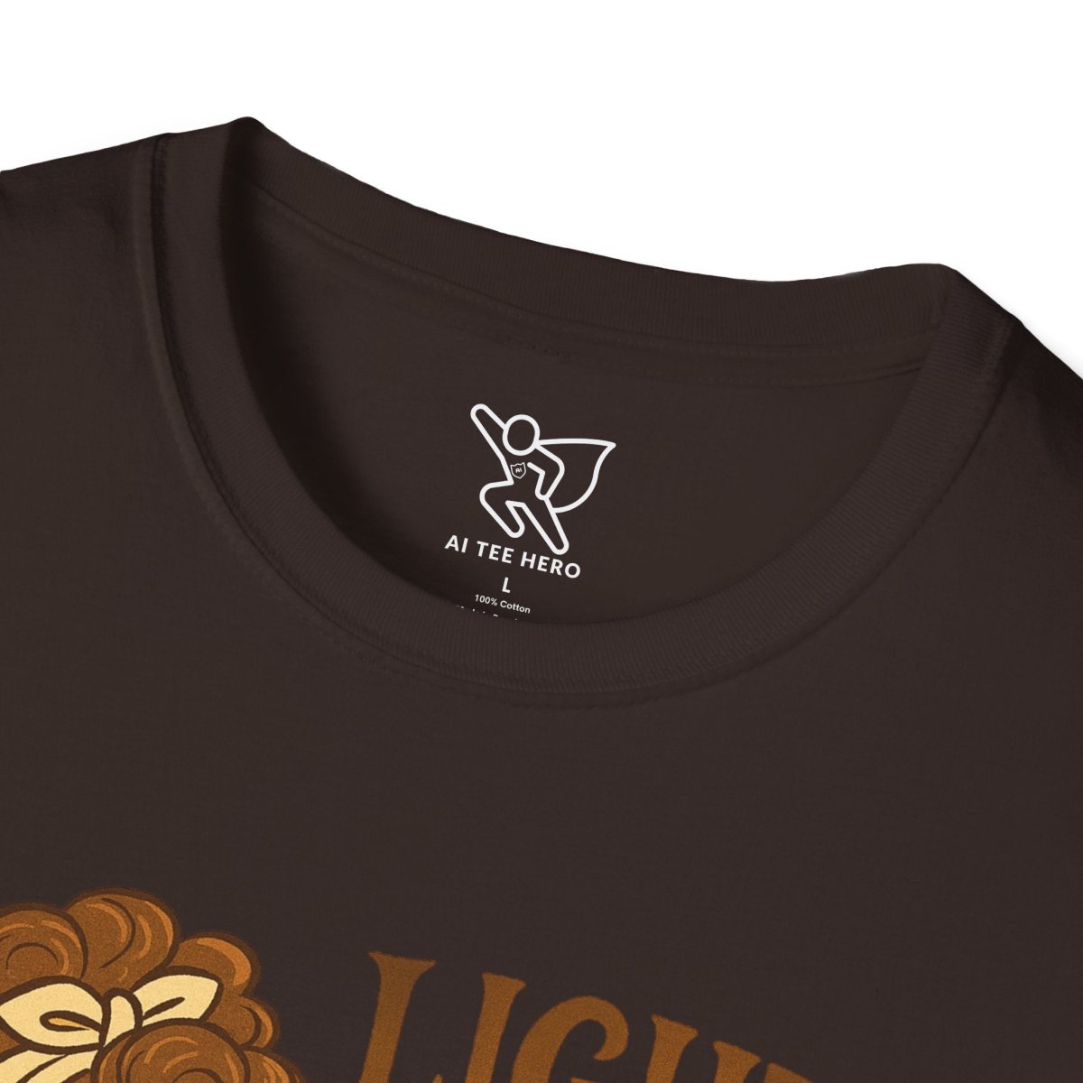 "Light the Calm" Relaxation Tee, Self - Care Apparel, Mindfulness Gift, Cozy Unisex T-Shirt - MINDSet Collection - AI Tee Hero