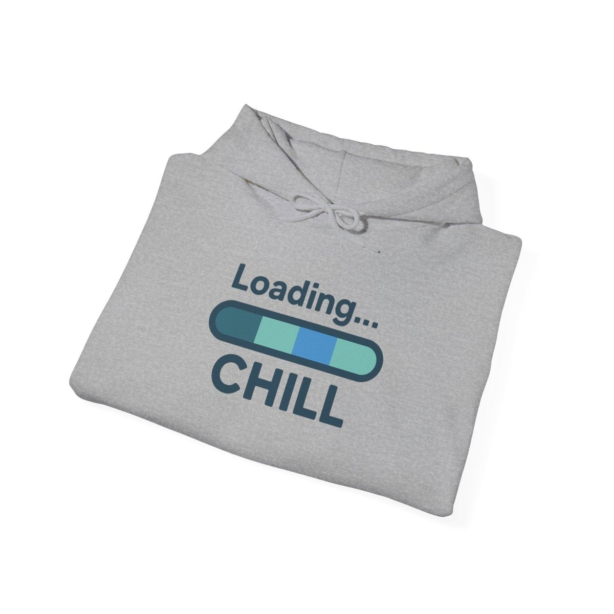 "Loading Chill" Unisex Hoodie, Cozy Sweatshirt for Relaxation, Perfect for Gifts, Chill Vibes, Casual Wear - AI Tee Hero