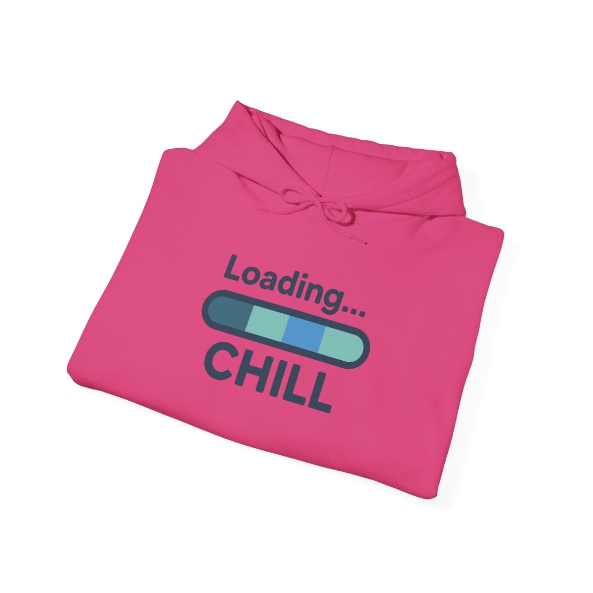"Loading Chill" Unisex Hoodie, Cozy Sweatshirt for Relaxation, Perfect for Gifts, Chill Vibes, Casual Wear - AI Tee Hero