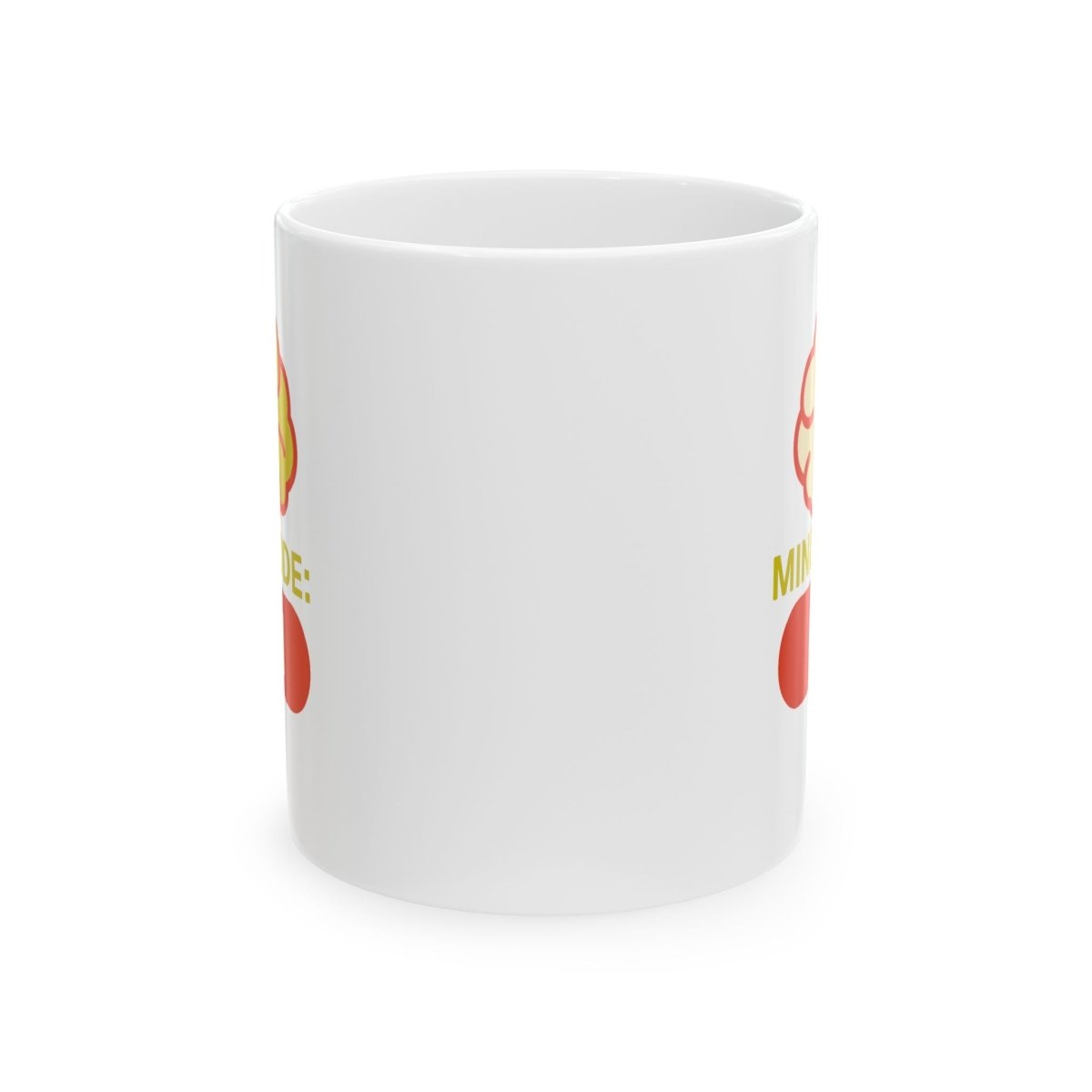 Mind Mode Ceramic Mug - Perfect for Coffee Lovers, Gifts for Friends, Office Decor, Birthday Present, Fun Kitchenware - AI Tee Hero