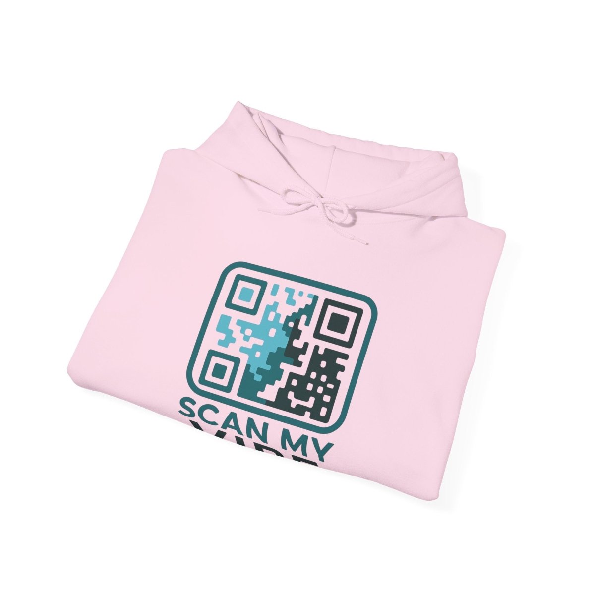 "Scan My Vibe" Hoodie, Unisex Sweatshirt, Casual Streetwear, Trendy Gift, Tech Apparel, Perfect for Events, Comfortable Fashion - AI Tee Hero