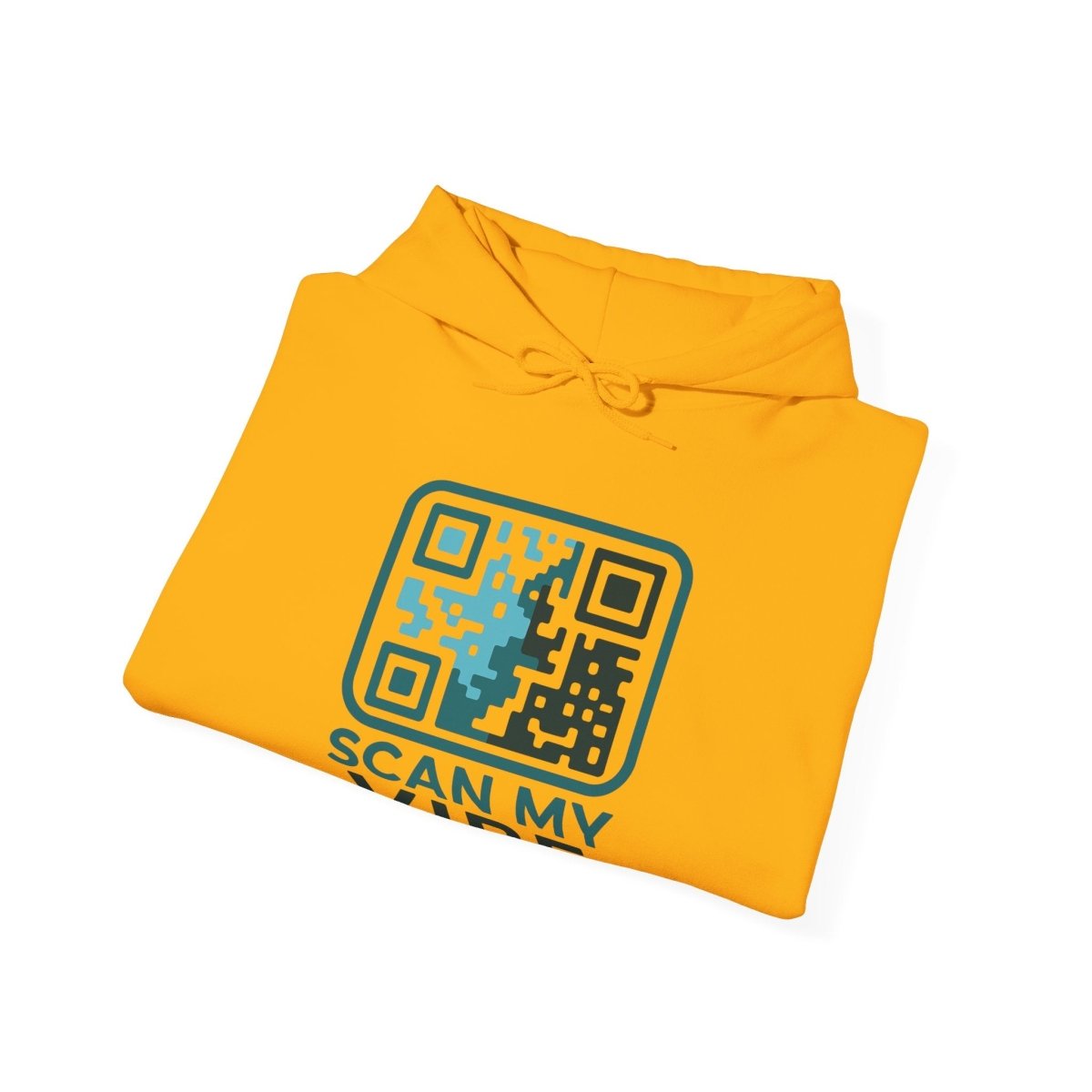"Scan My Vibe" Hoodie, Unisex Sweatshirt, Casual Streetwear, Trendy Gift, Tech Apparel, Perfect for Events, Comfortable Fashion - AI Tee Hero