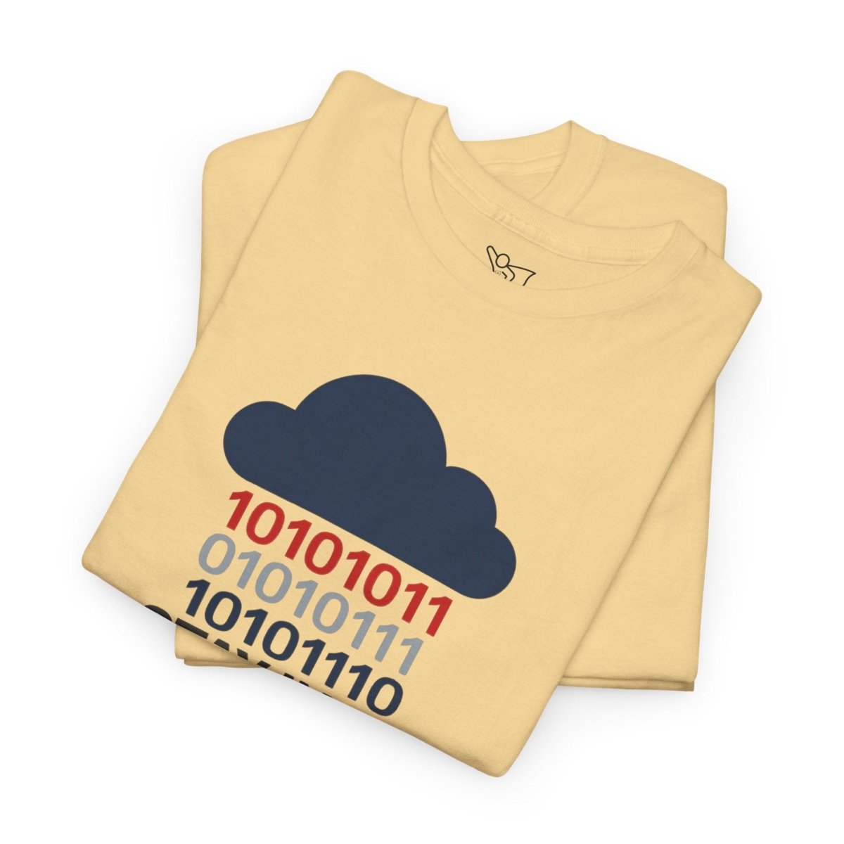 "Stay in My Loop T-Shirt" Tech Humor Shirt, Gift for Coders, Casual Everyday Wear, Cloud Design CW - 1 Blue - AI Tee Hero