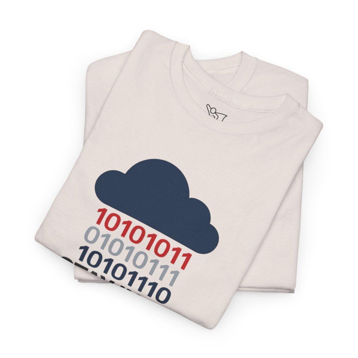 "Stay in My Loop T-Shirt" Tech Humor Shirt, Gift for Coders, Casual Everyday Wear, Cloud Design CW - 1 Blue - AI Tee Hero