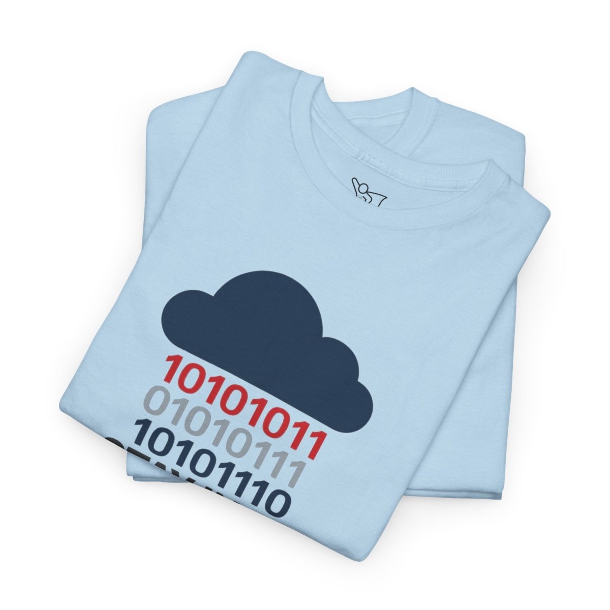 "Stay in My Loop T-Shirt" Tech Humor Shirt, Gift for Coders, Casual Everyday Wear, Cloud Design CW - 1 Blue - AI Tee Hero