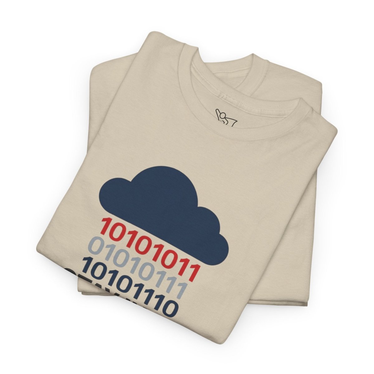 "Stay in My Loop T-Shirt" Tech Humor Shirt, Gift for Coders, Casual Everyday Wear, Cloud Design CW - 1 Blue - AI Tee Hero