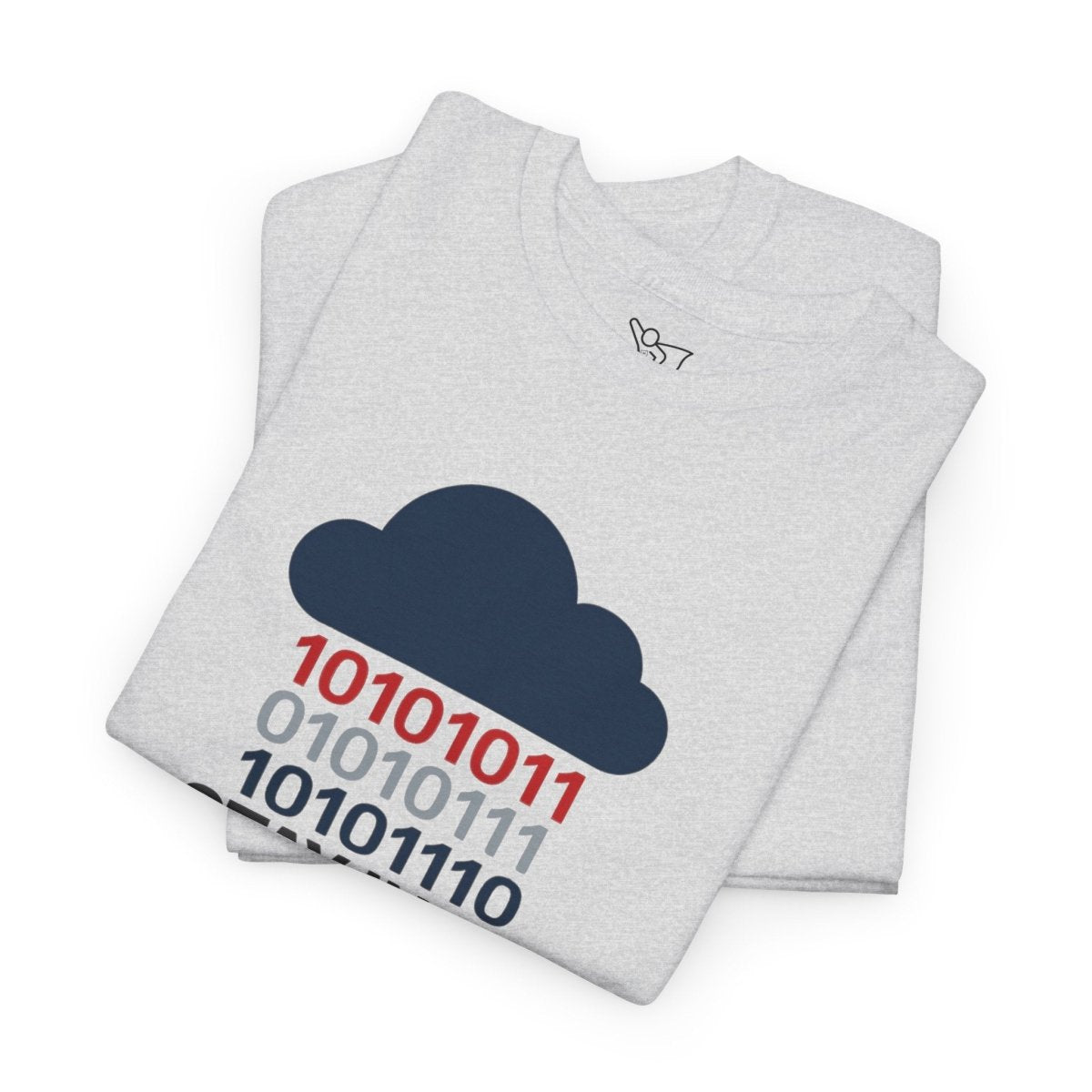 "Stay in My Loop T-Shirt" Tech Humor Shirt, Gift for Coders, Casual Everyday Wear, Cloud Design CW - 1 Blue - AI Tee Hero