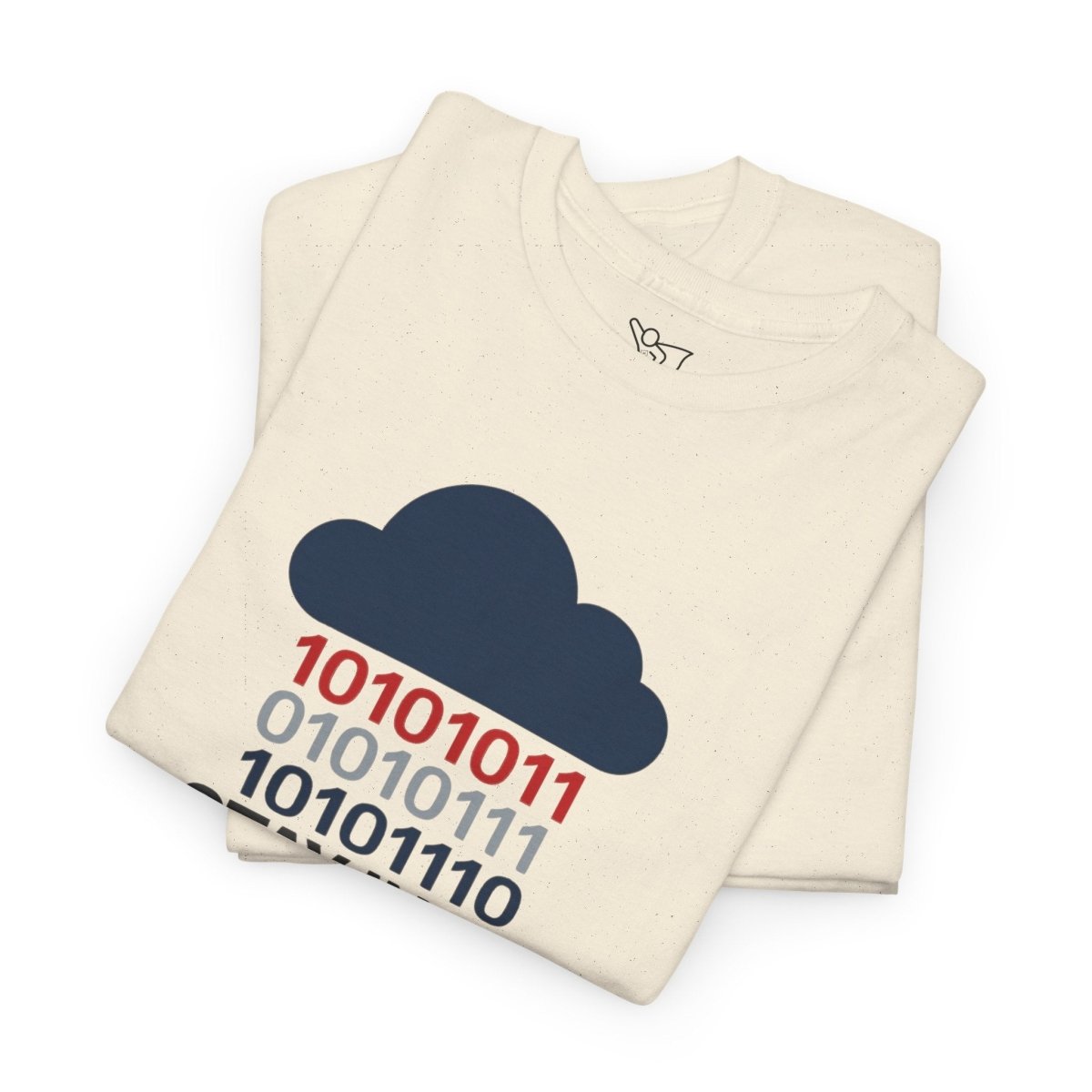 "Stay in My Loop T-Shirt" Tech Humor Shirt, Gift for Coders, Casual Everyday Wear, Cloud Design CW - 1 Blue - AI Tee Hero