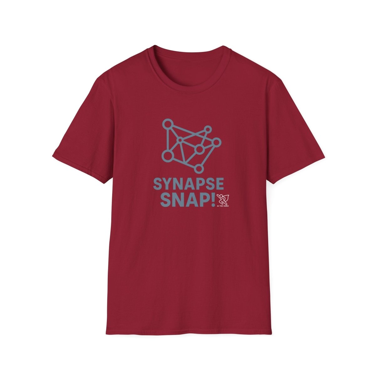 "Synapse Snap!" Unisex T-Shirt - Perfect for Scientists, Tech Lovers, and Gift Giving, Humor Tee, Brain Connections, Geeky Fashion - AI Tee Hero